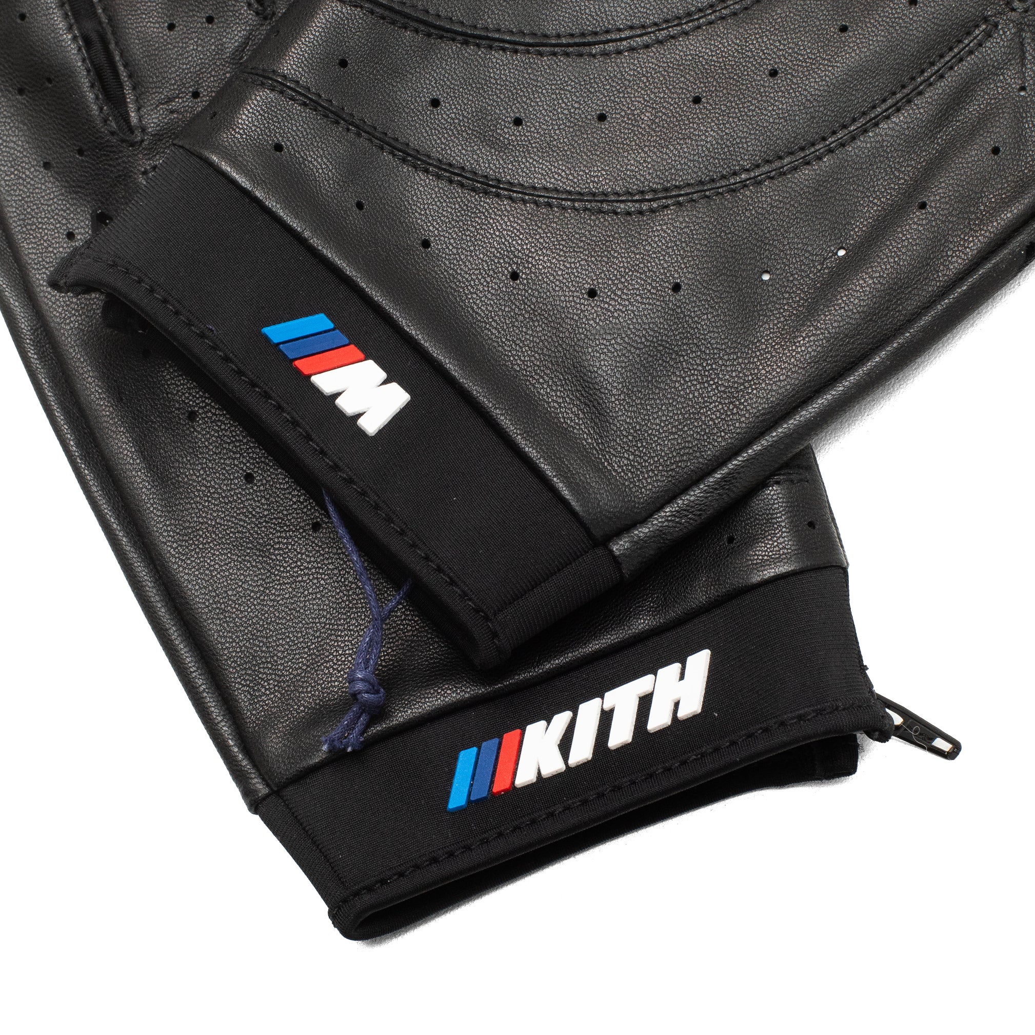 KITH BMW LEATHER DRIVING GLOVE BLACK