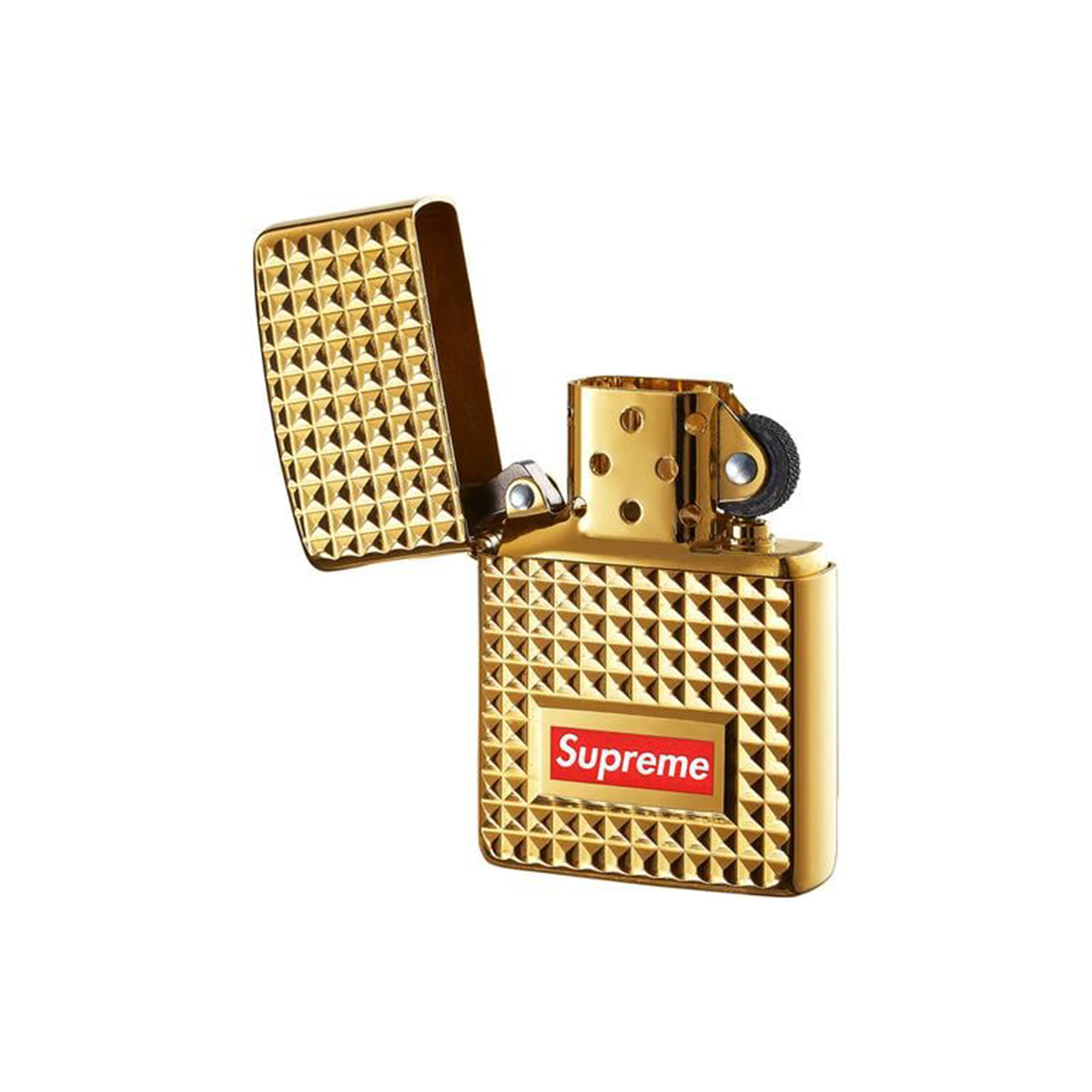 SUPREME DIAMOND CUT ZIPPO GOLD