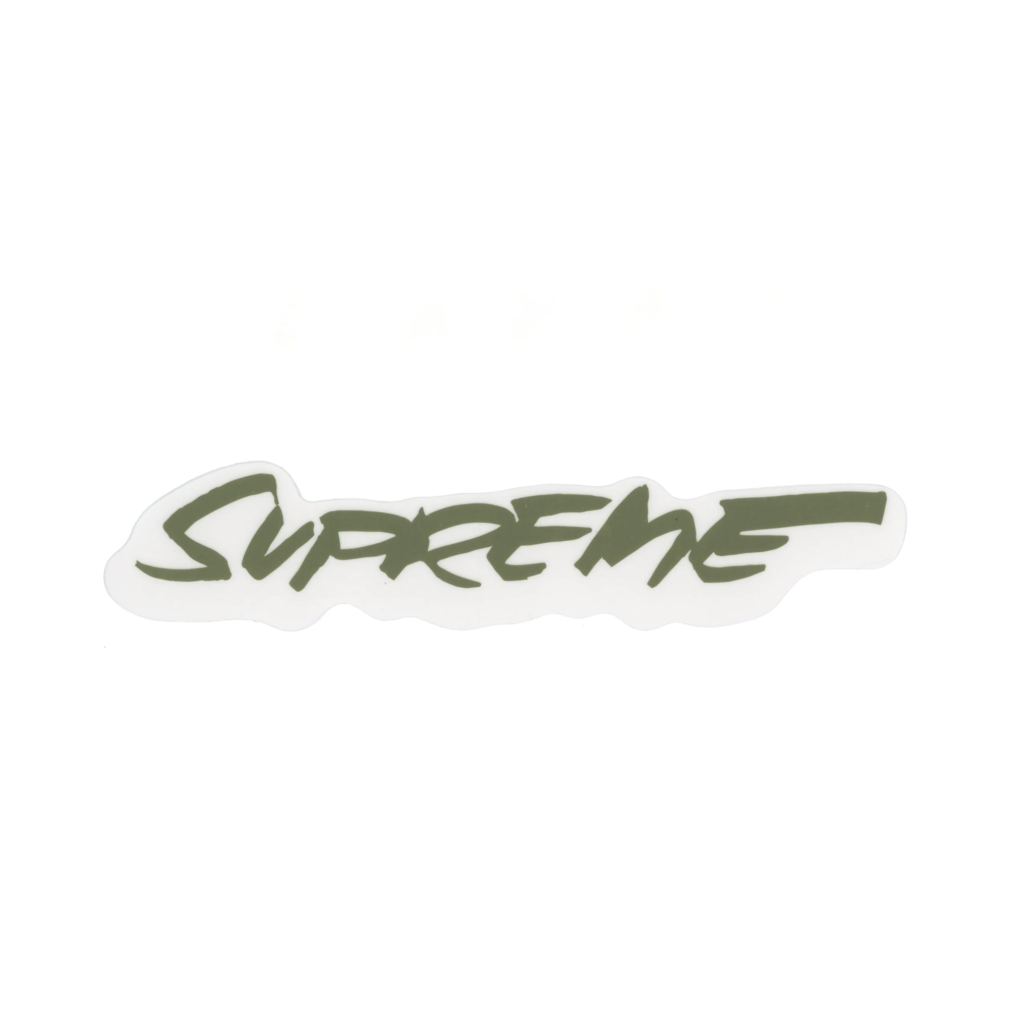 SUPREME Futura 贴纸绿色