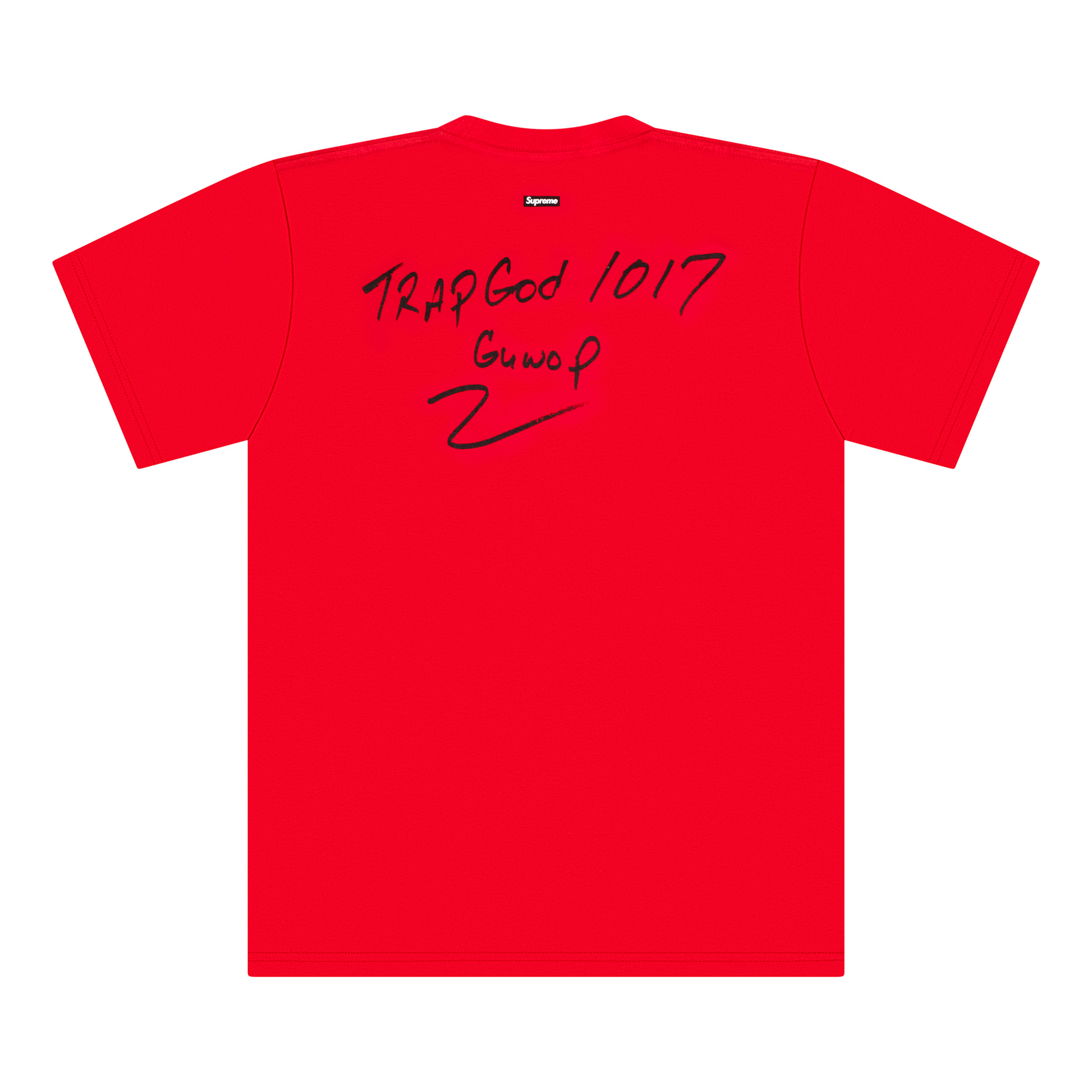 SUPREME GUCCI MANE TEE RED