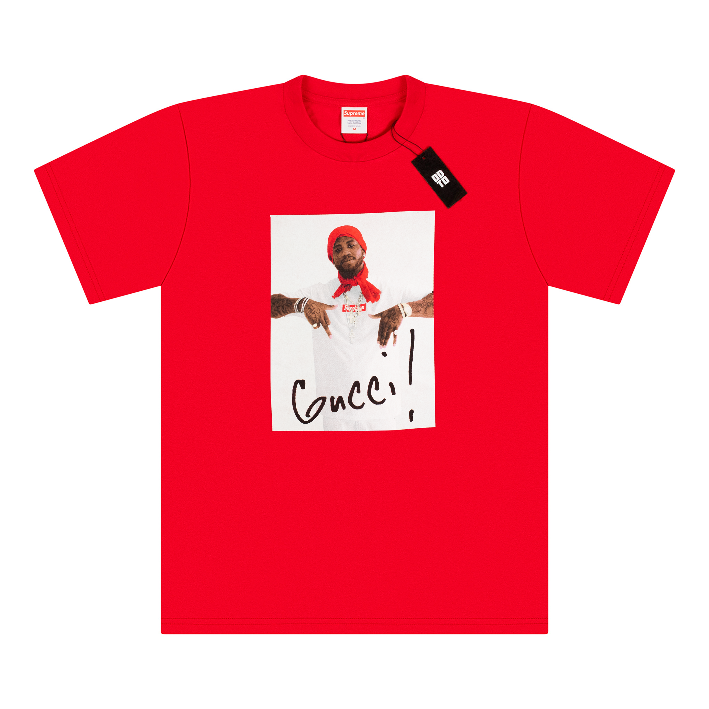 SUPREME GUCCI MANE TEE RED