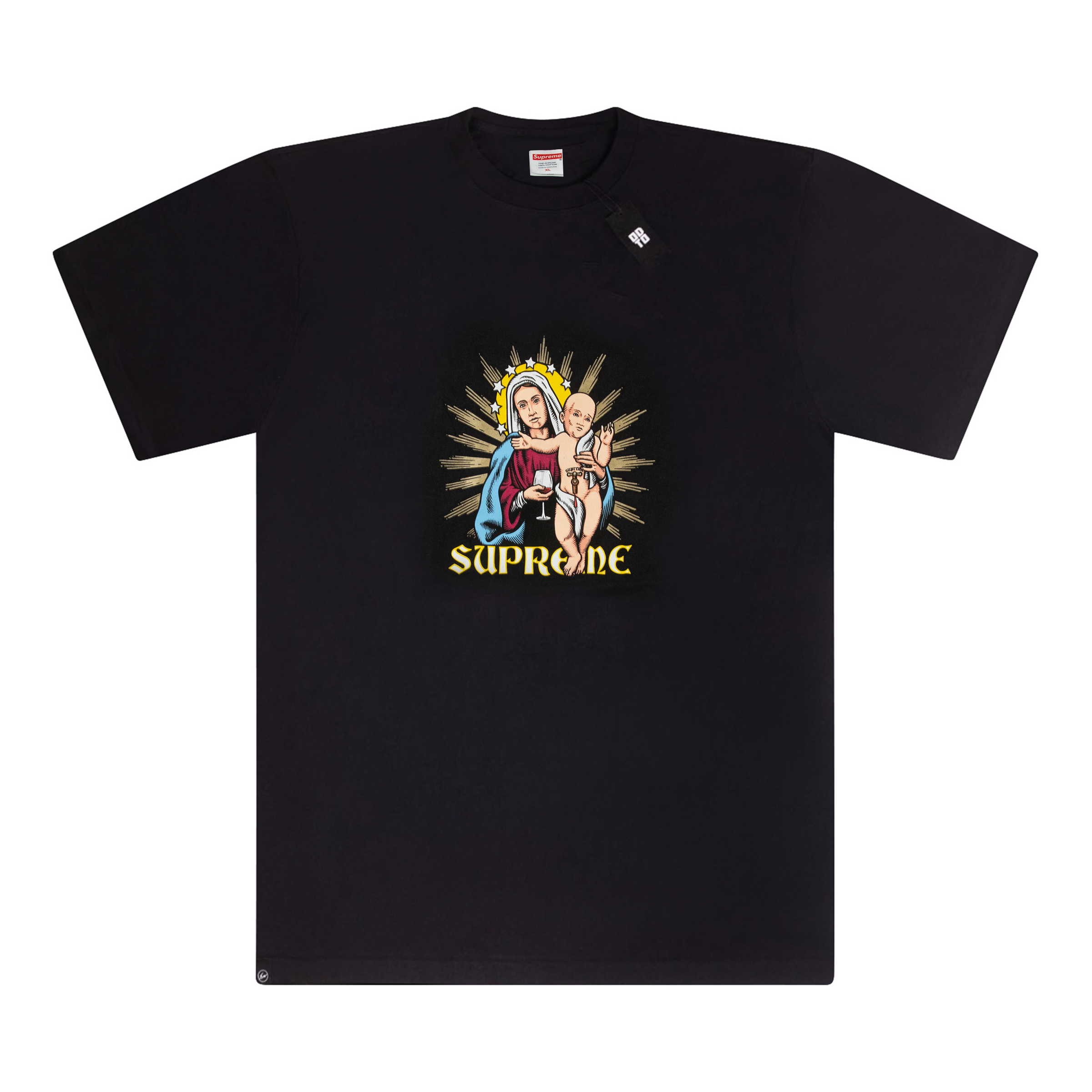 SUPREME BLOOD TEE BLACK