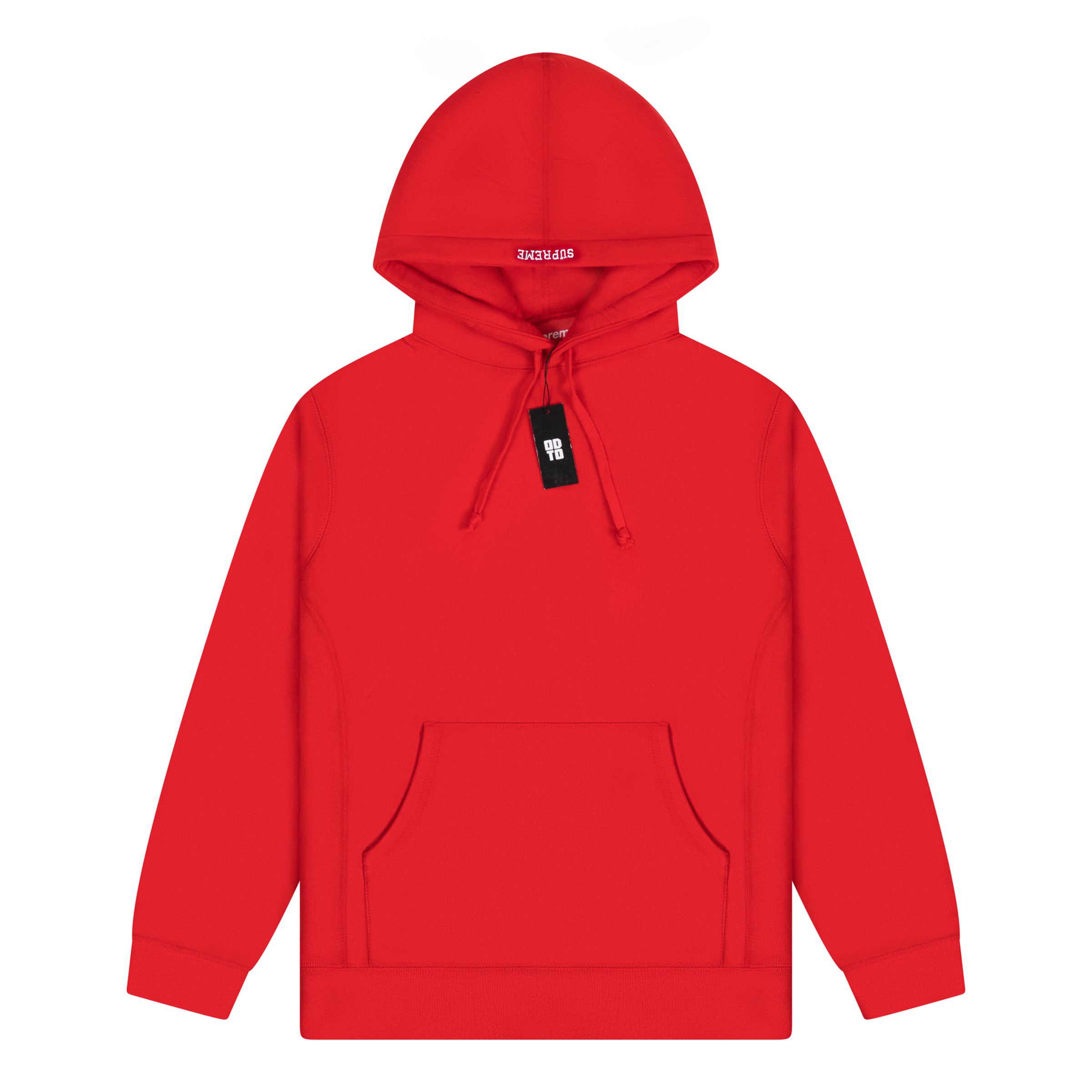 SUPREME ILLEGAL BUSINESS CONTROLS AMERICA HOODIE RED