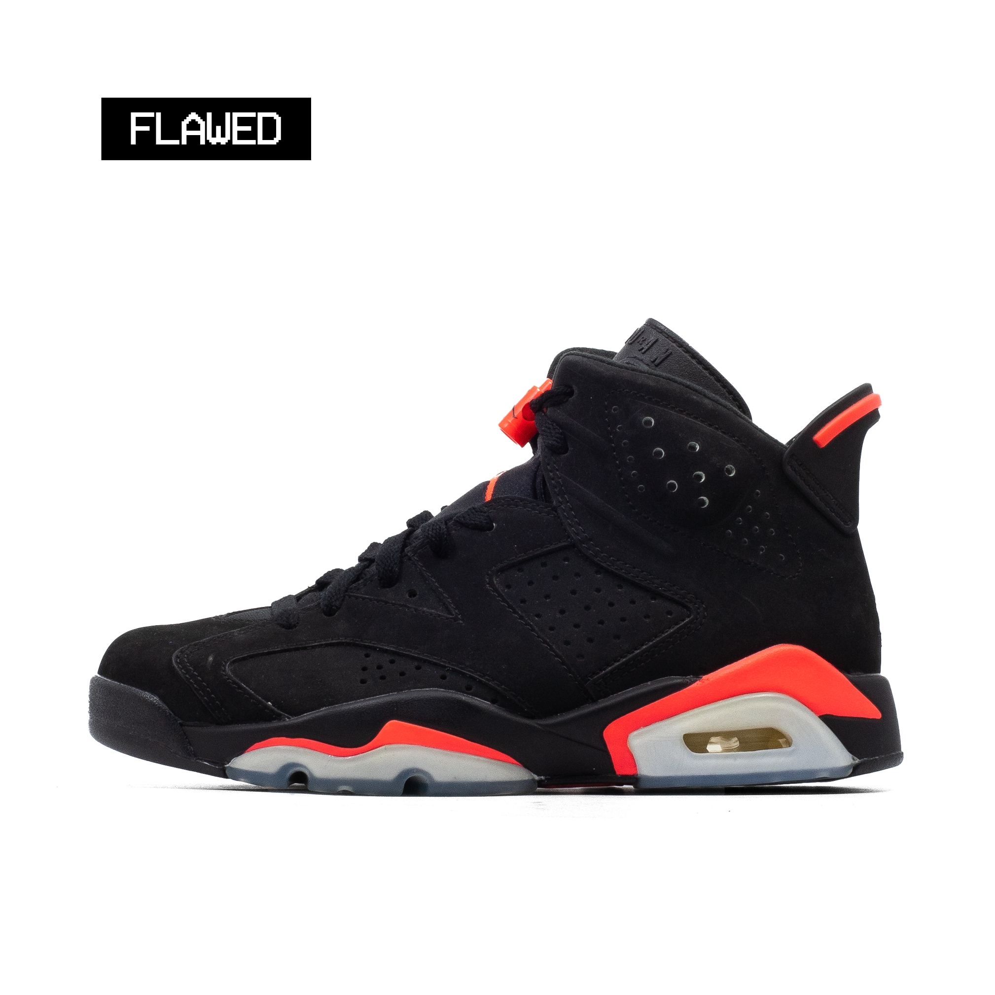 AIR JORDAN 6 BLACK INFRARED (2014) [FLAWED - SIZE 7]