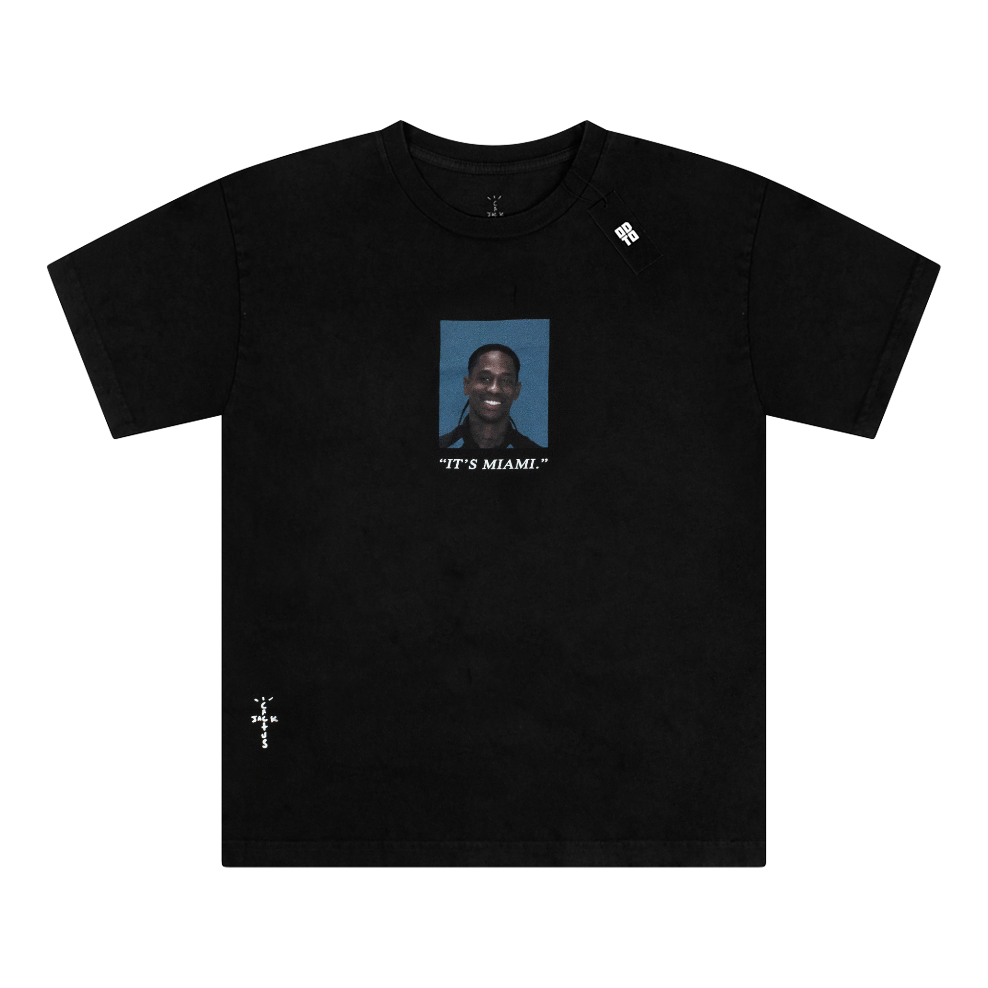 TRAVIS SCOTT FREE THE RAGE II TEE BLACK