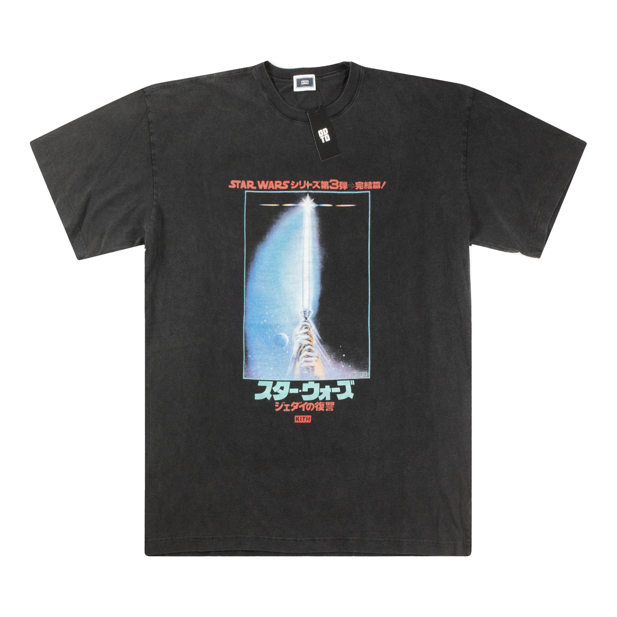 KITH STAR WARS JAPANESE POSTER VINTAGE TEE BLACK