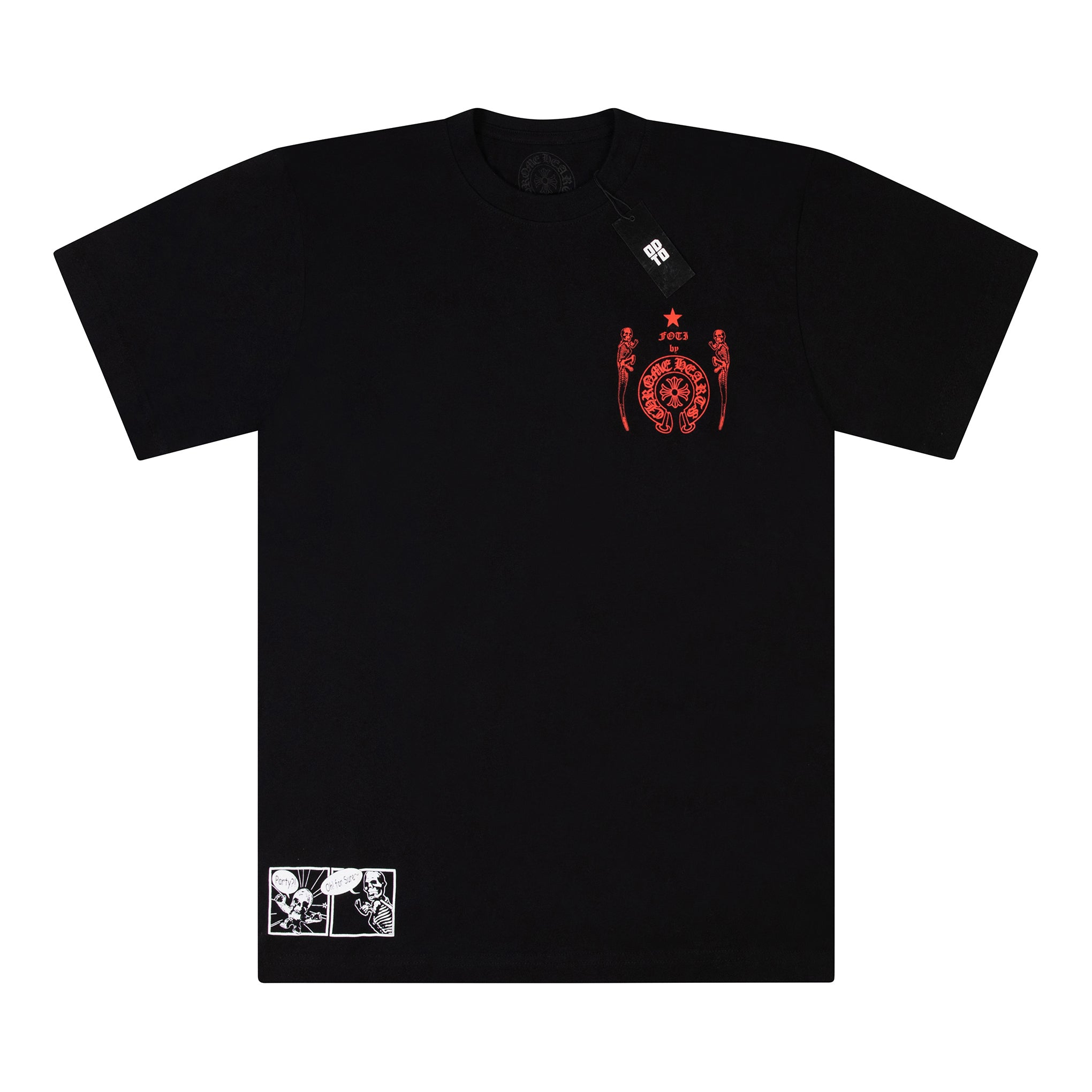 CHROME HEARTS JOE FOTI MIMICHAMBERS TEE BLACK