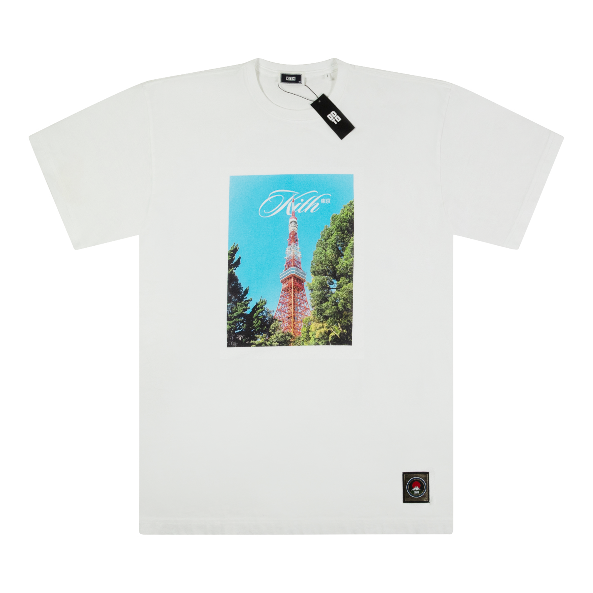 KITH TOKYO TOWER TEE WHITE