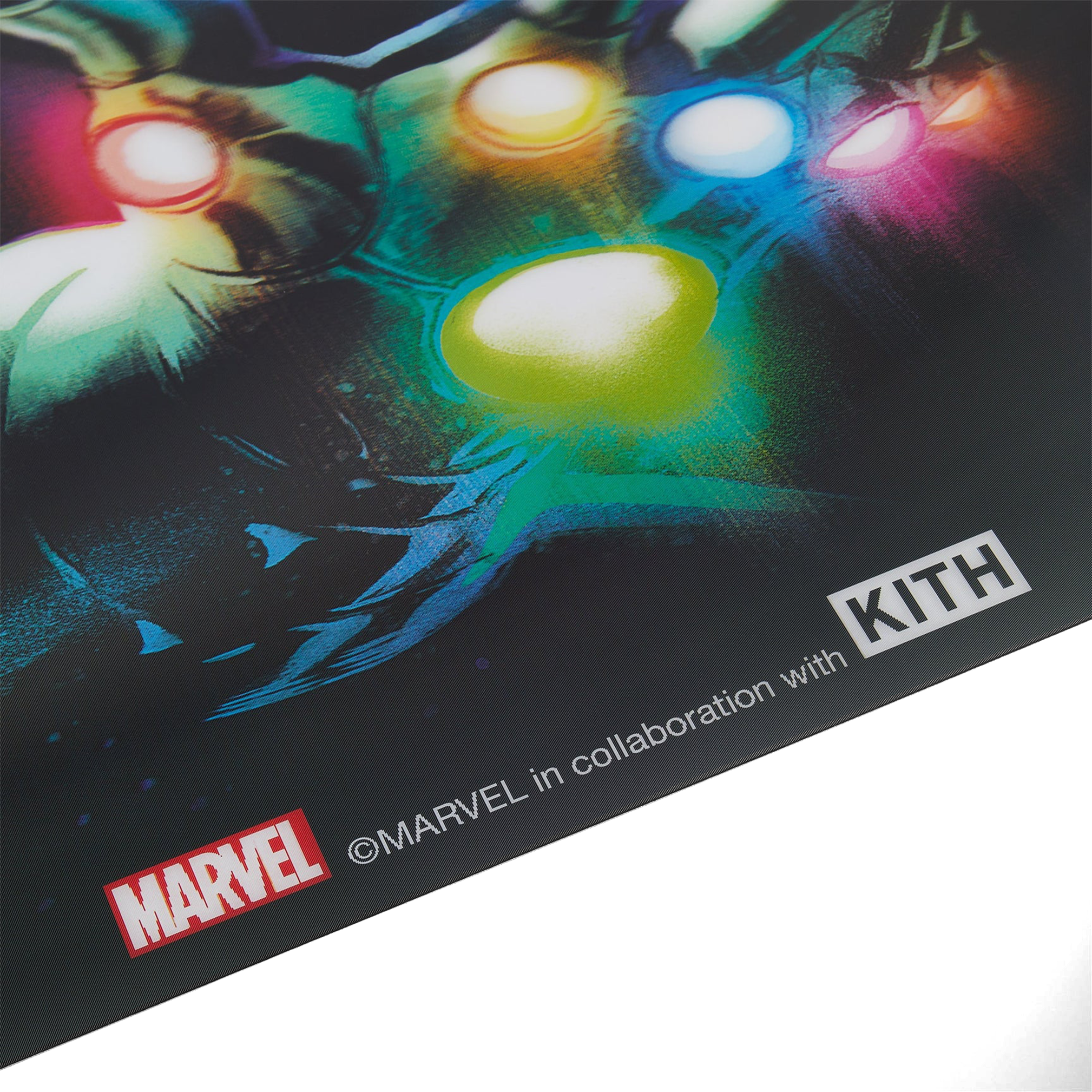 KITH MARVEL THANOS LENTICULAR POSTER