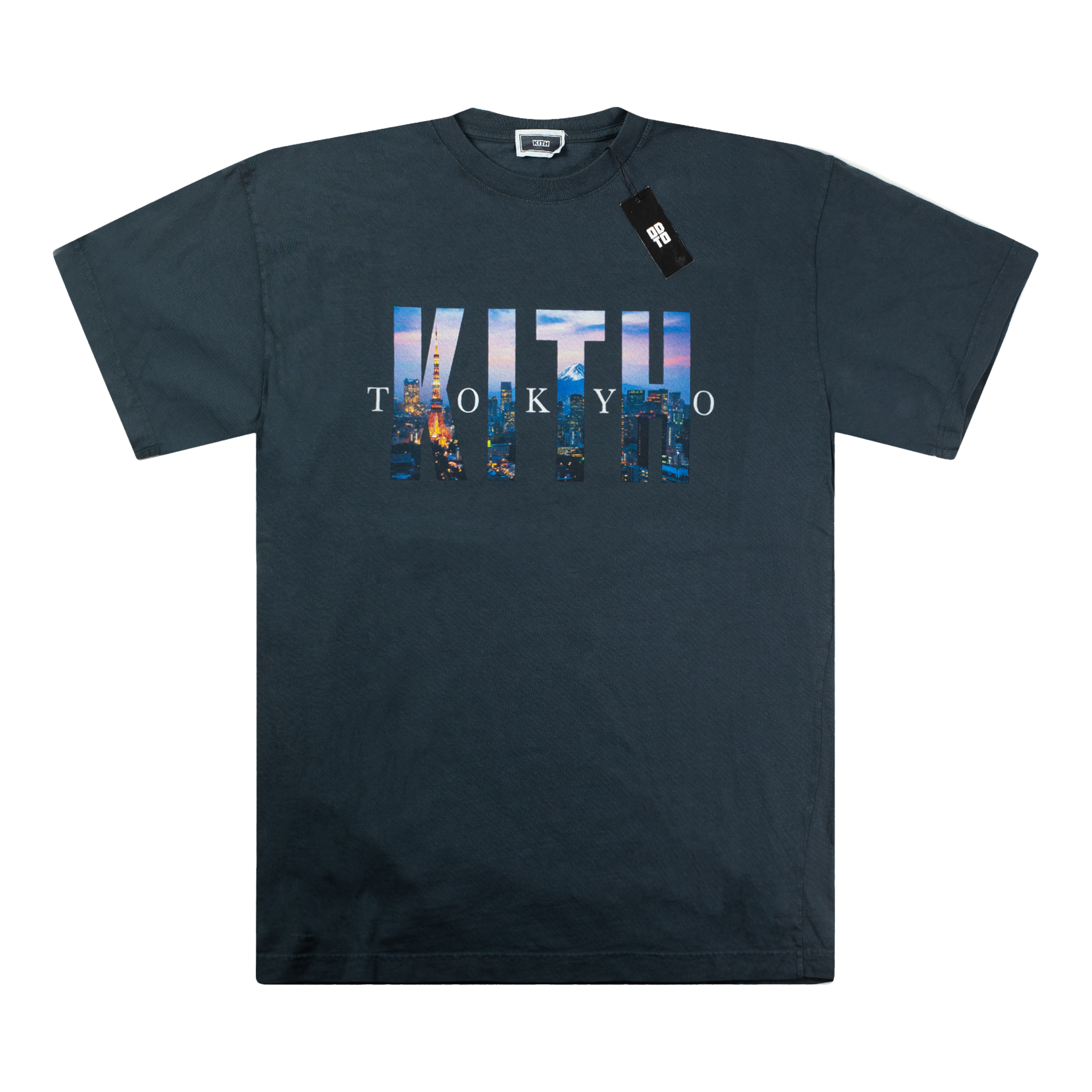 KITH TOKYO SKYLINE TEE SLATE