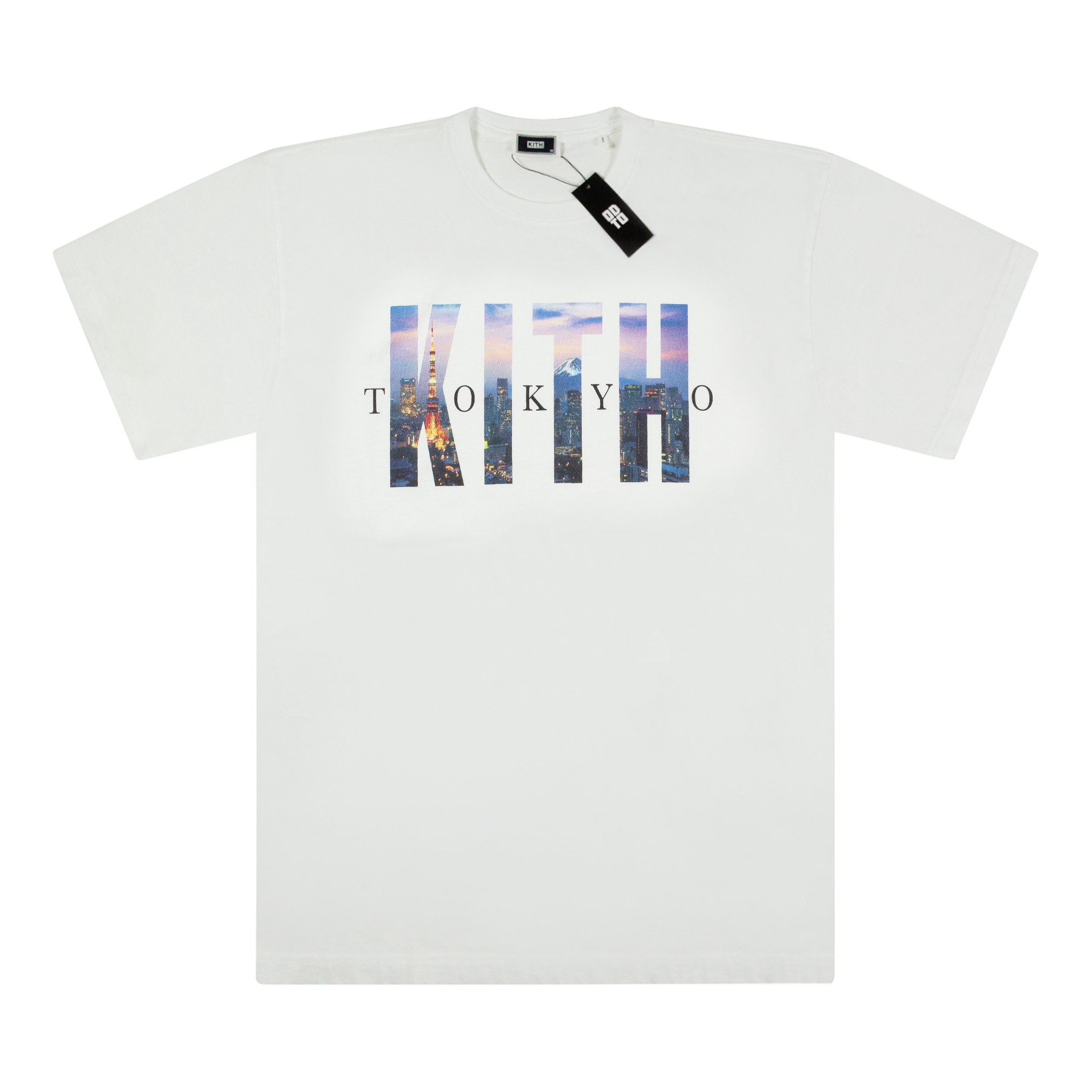 KITH TOKYO SKYKLINE TEE WHITE