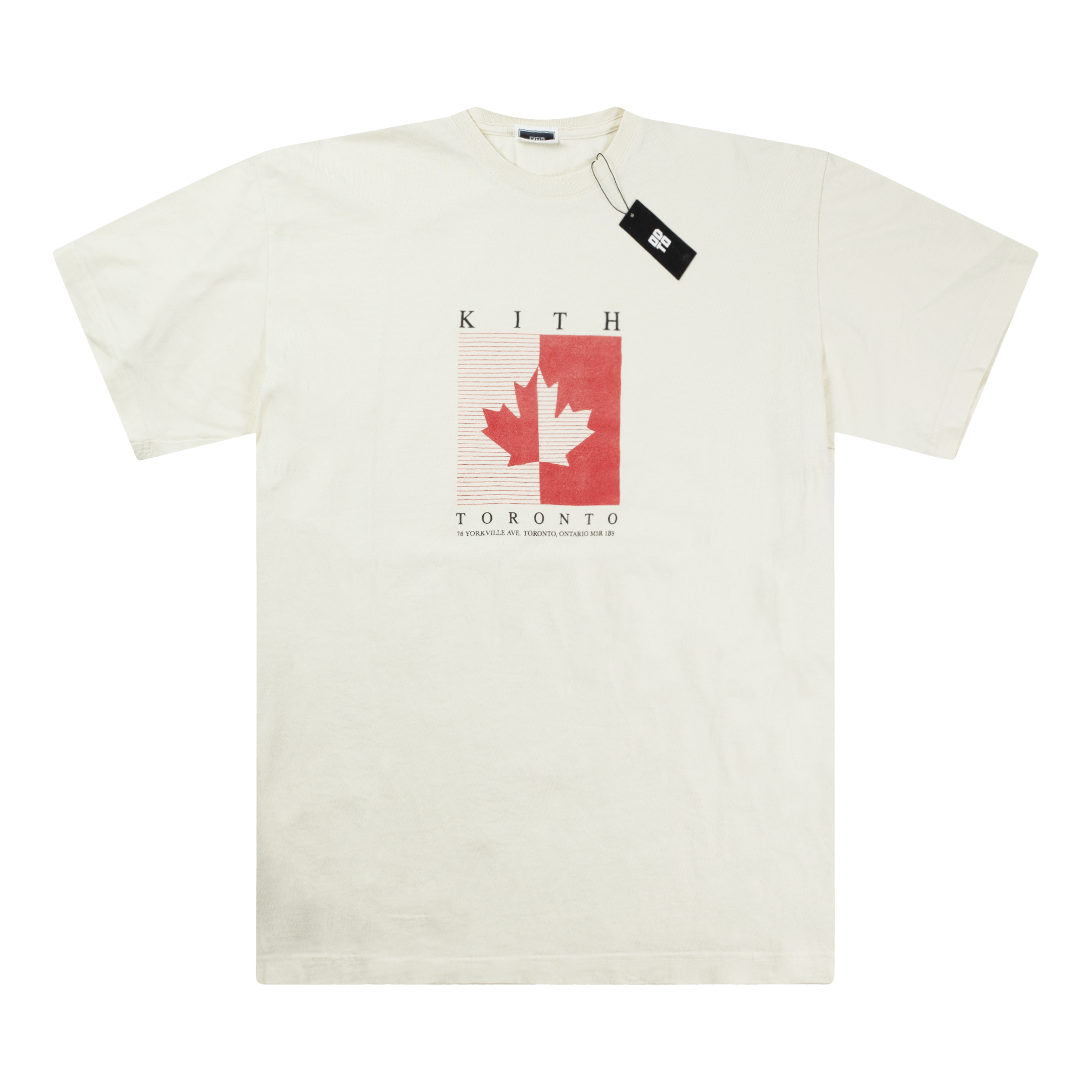 KITH TORONTO VINTAGE TEE OFF WHITE