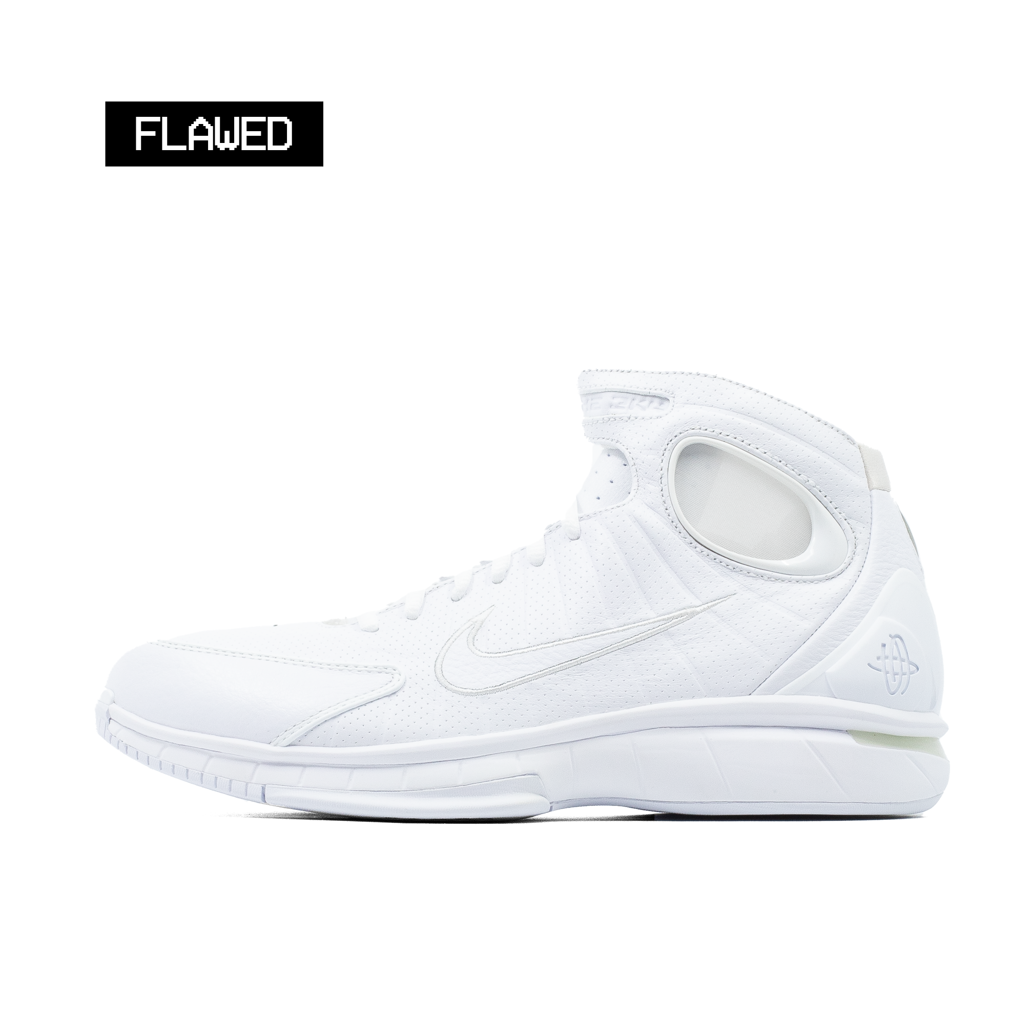 NIKE AIR ZOOM HUARACHE FADE TO BLACK 2K4 [FLAWED - SIZE 10]