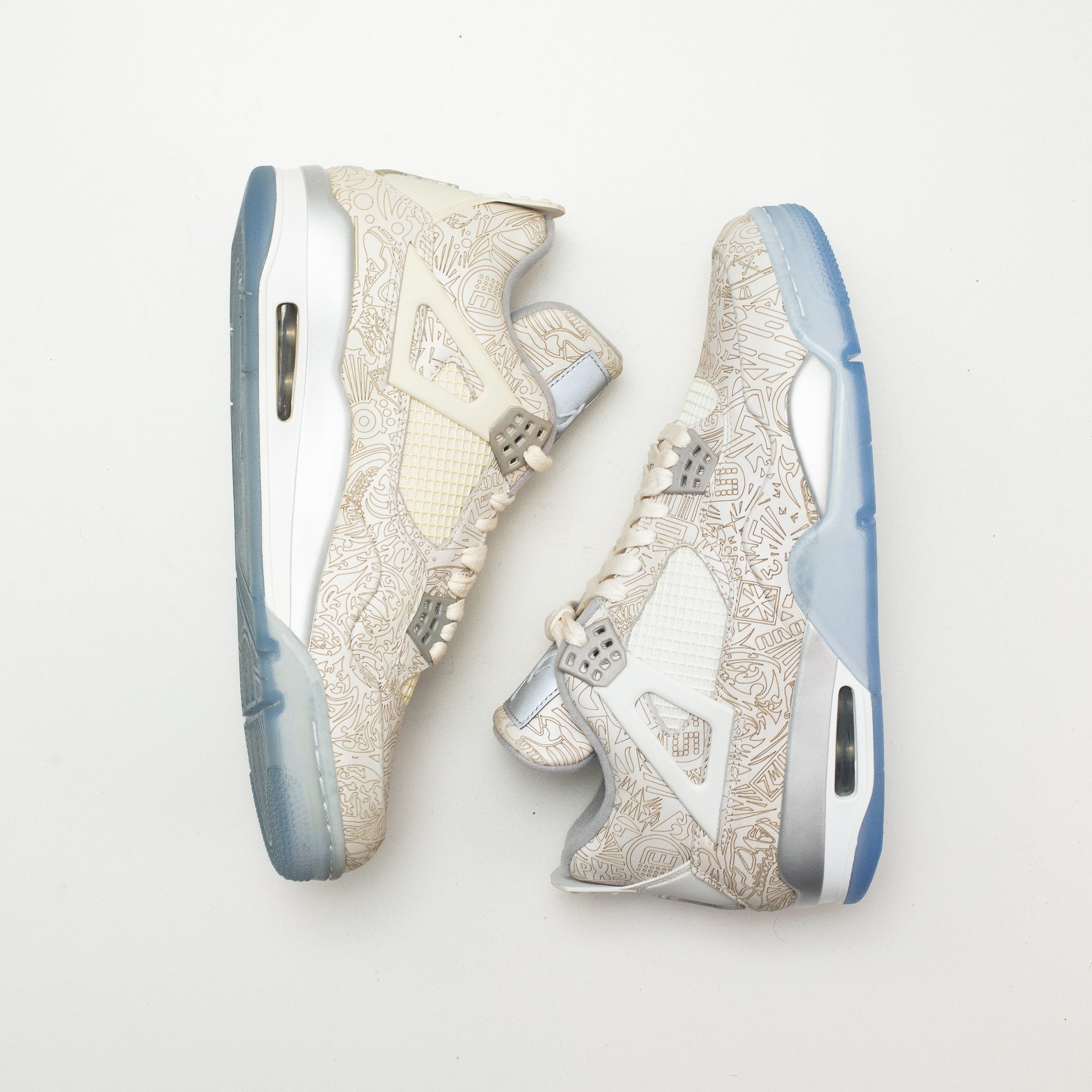 AIR JORDAN 4 30TH ANNIVERSARY LASER [FLAWED - SIZE 10.5]