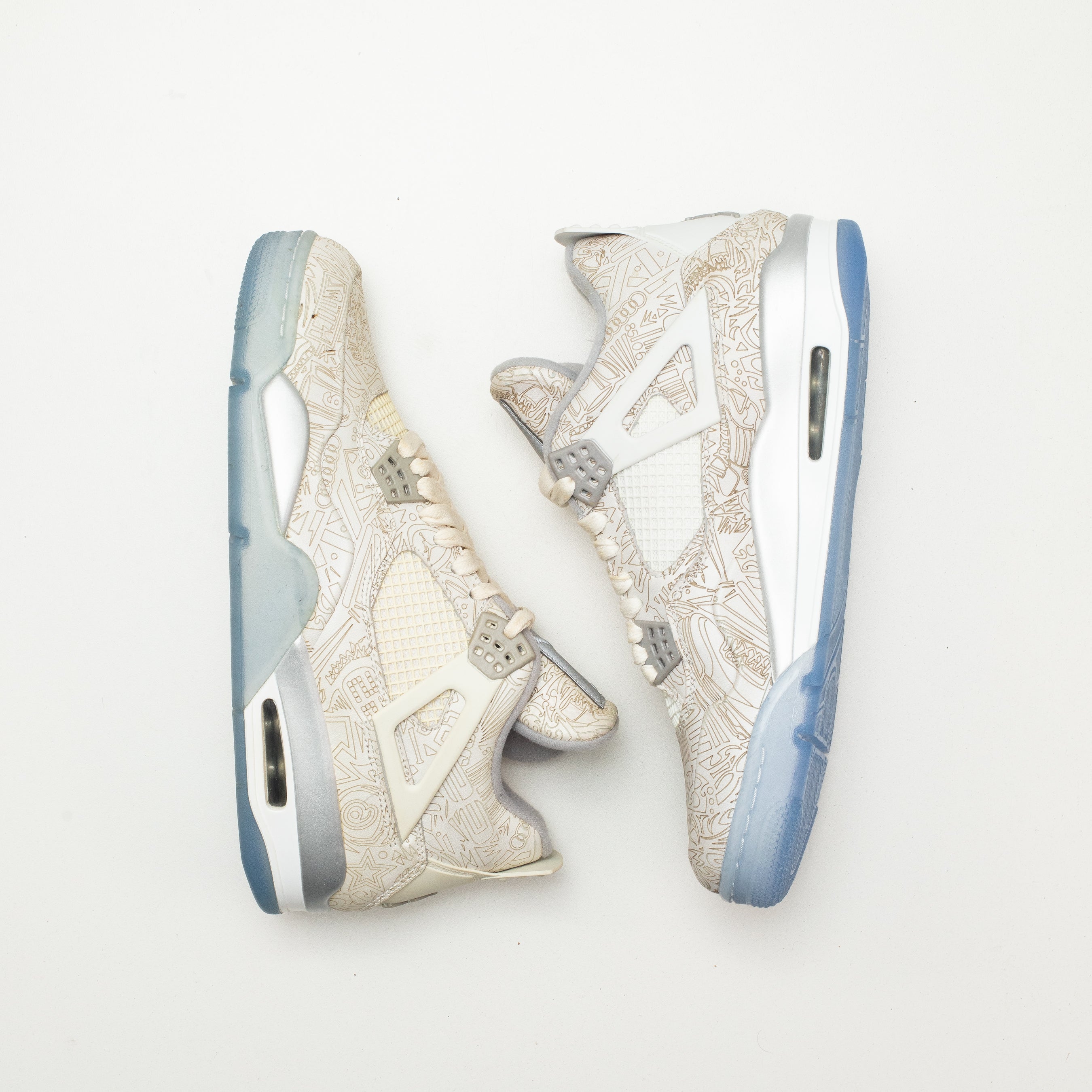 AIR JORDAN 4 30TH ANNIVERSARY LASER [FLAWED - SIZE 10.5]