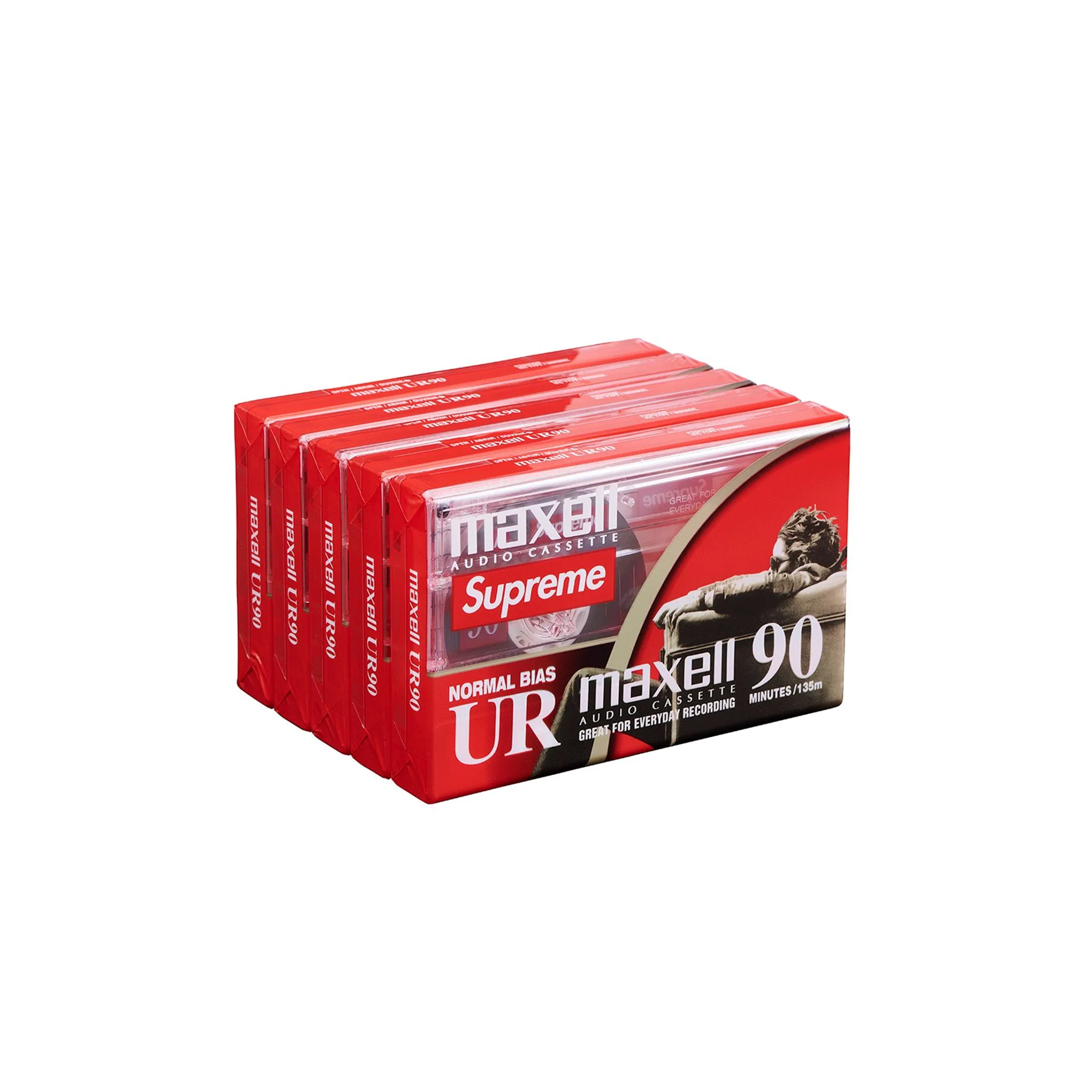 SUPREME MAXELL CASSETTE TAPES (5 PACK)