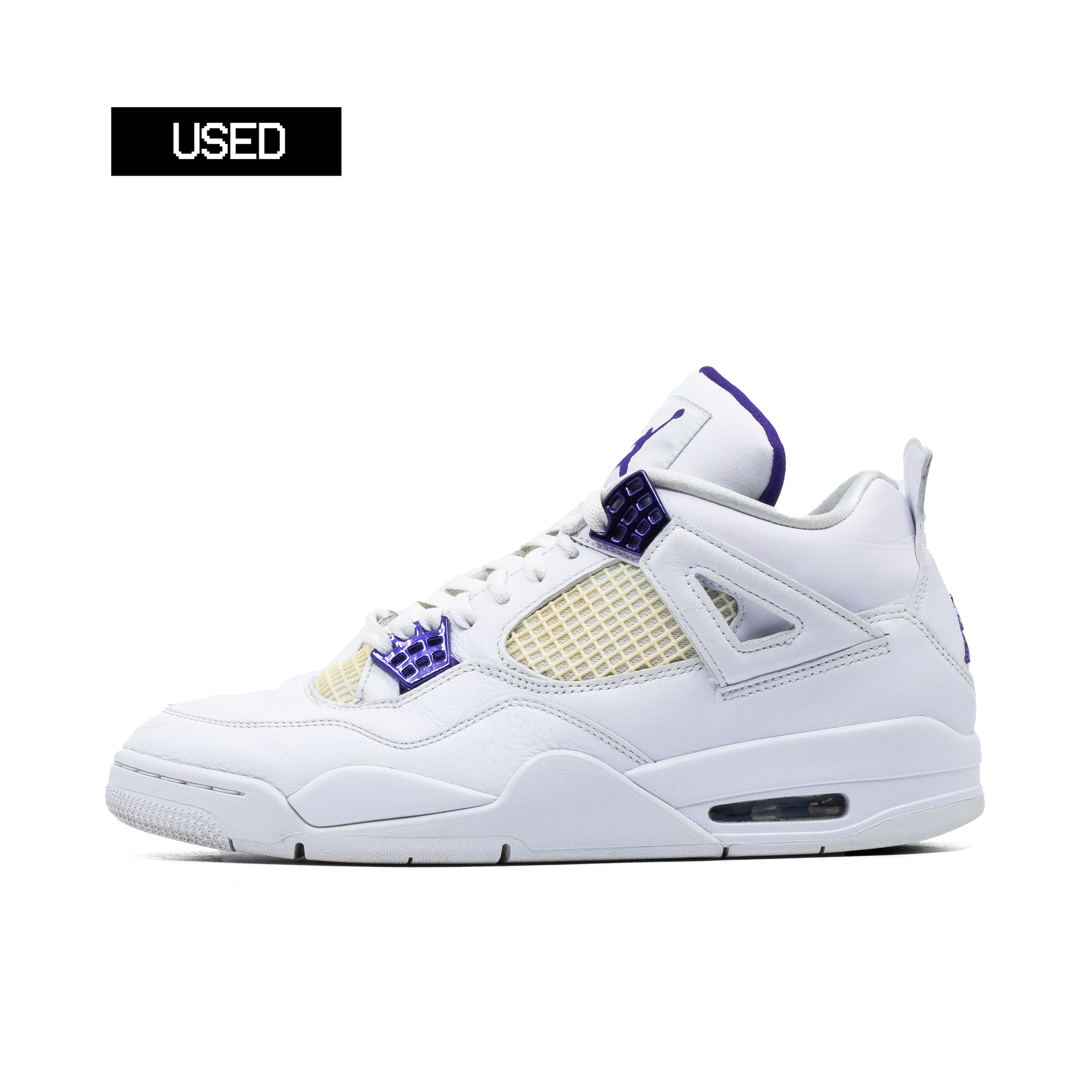 AIR JORDAN 4 METALLIC PURPLE [USED - SIZE 10.5]