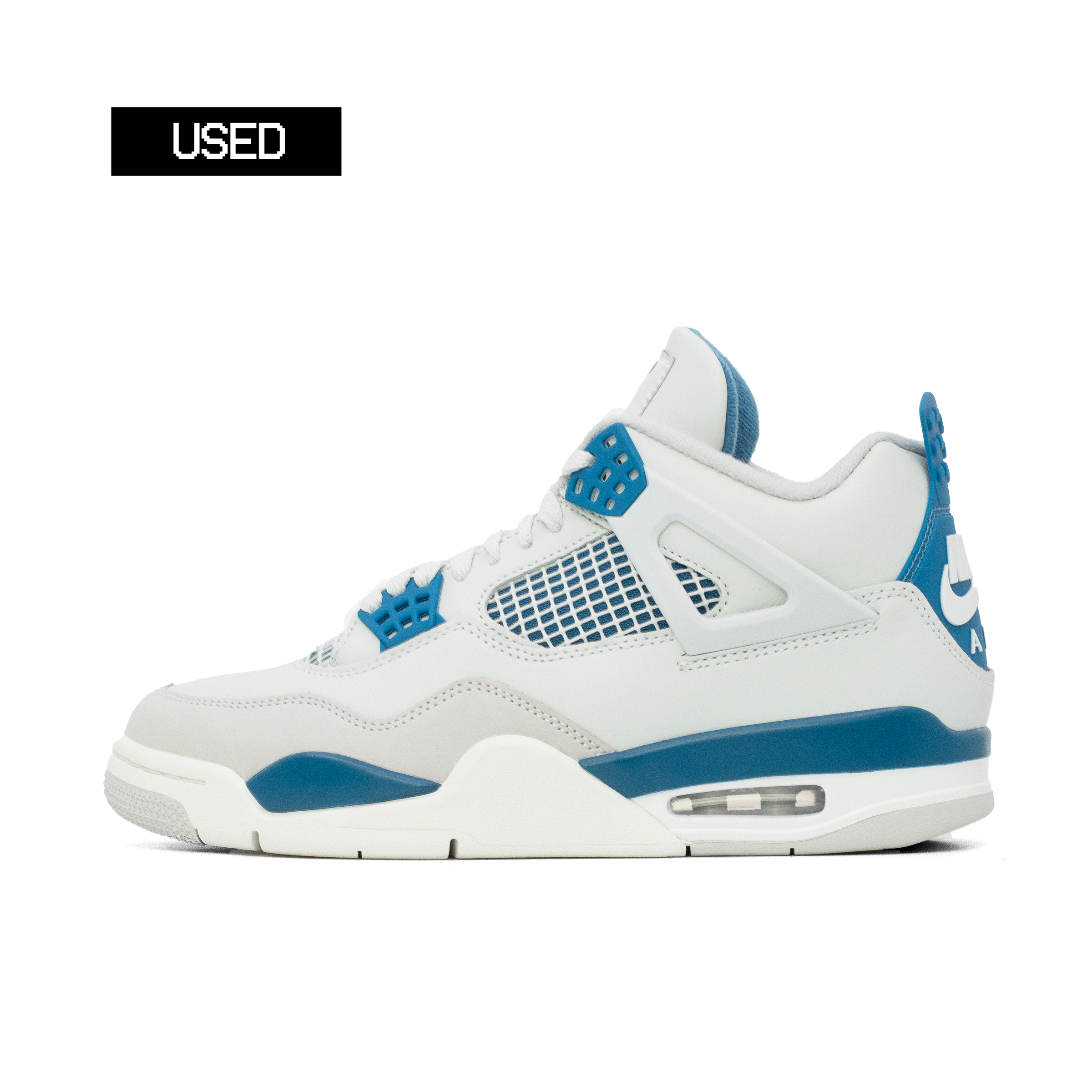 AIR JORDAN 4 MILITARY BLUE [USED - SIZE 8]