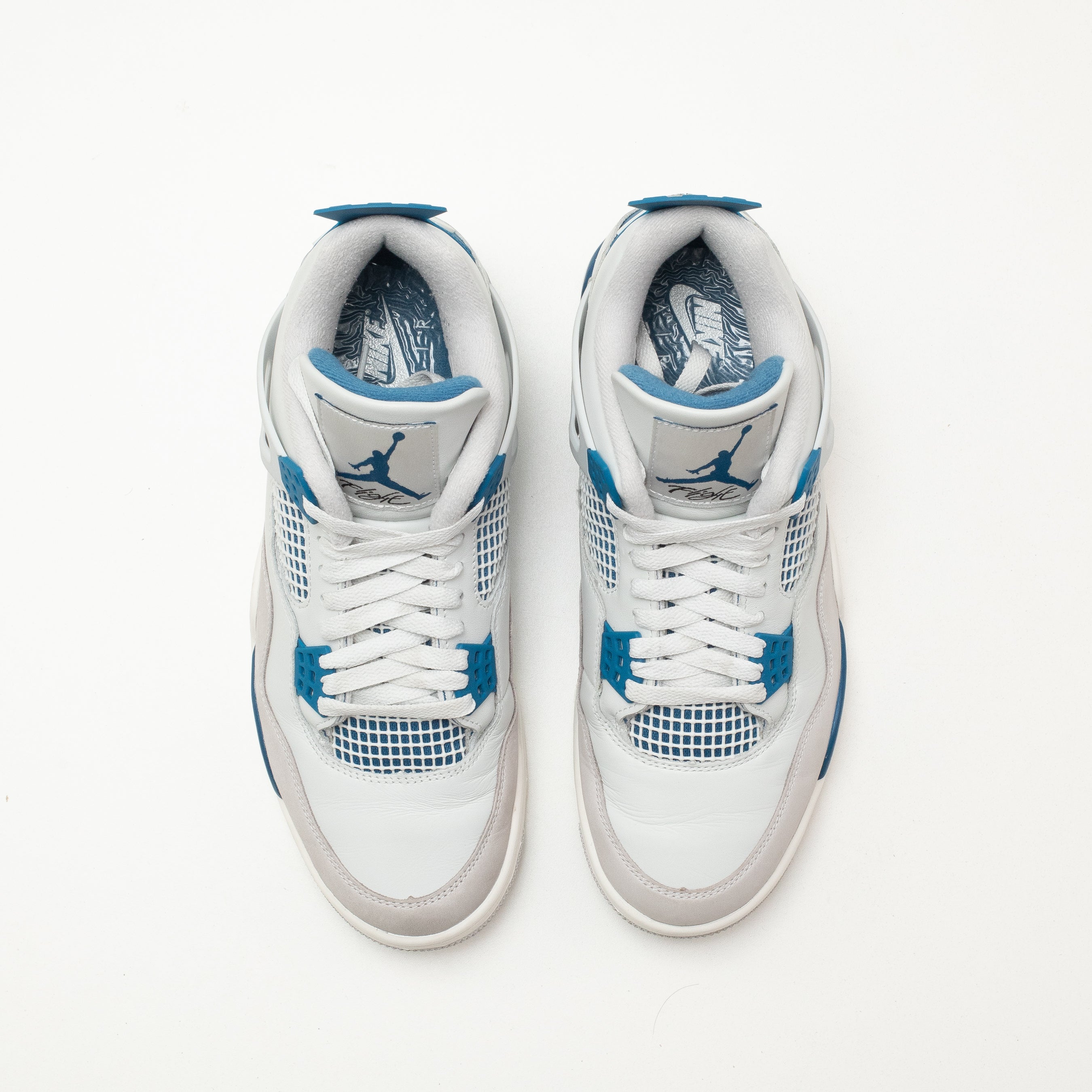 AIR JORDAN 4 MILITARY BLUE [USED - SIZE 9.5]