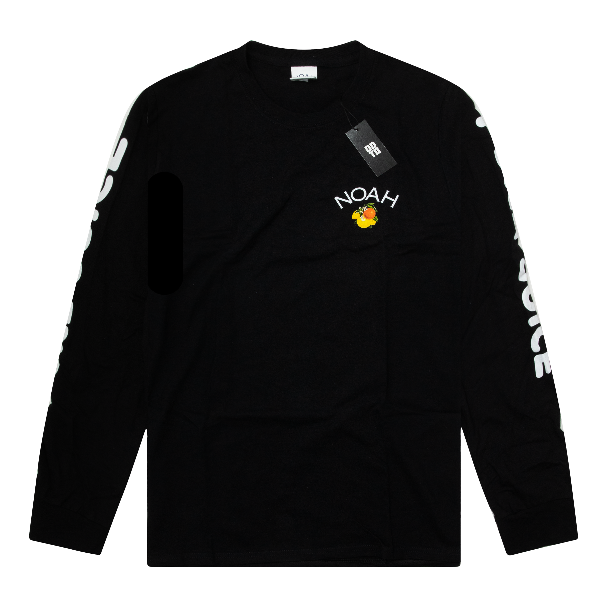 NOAH PURE JUICE L/S TEE BLACK
