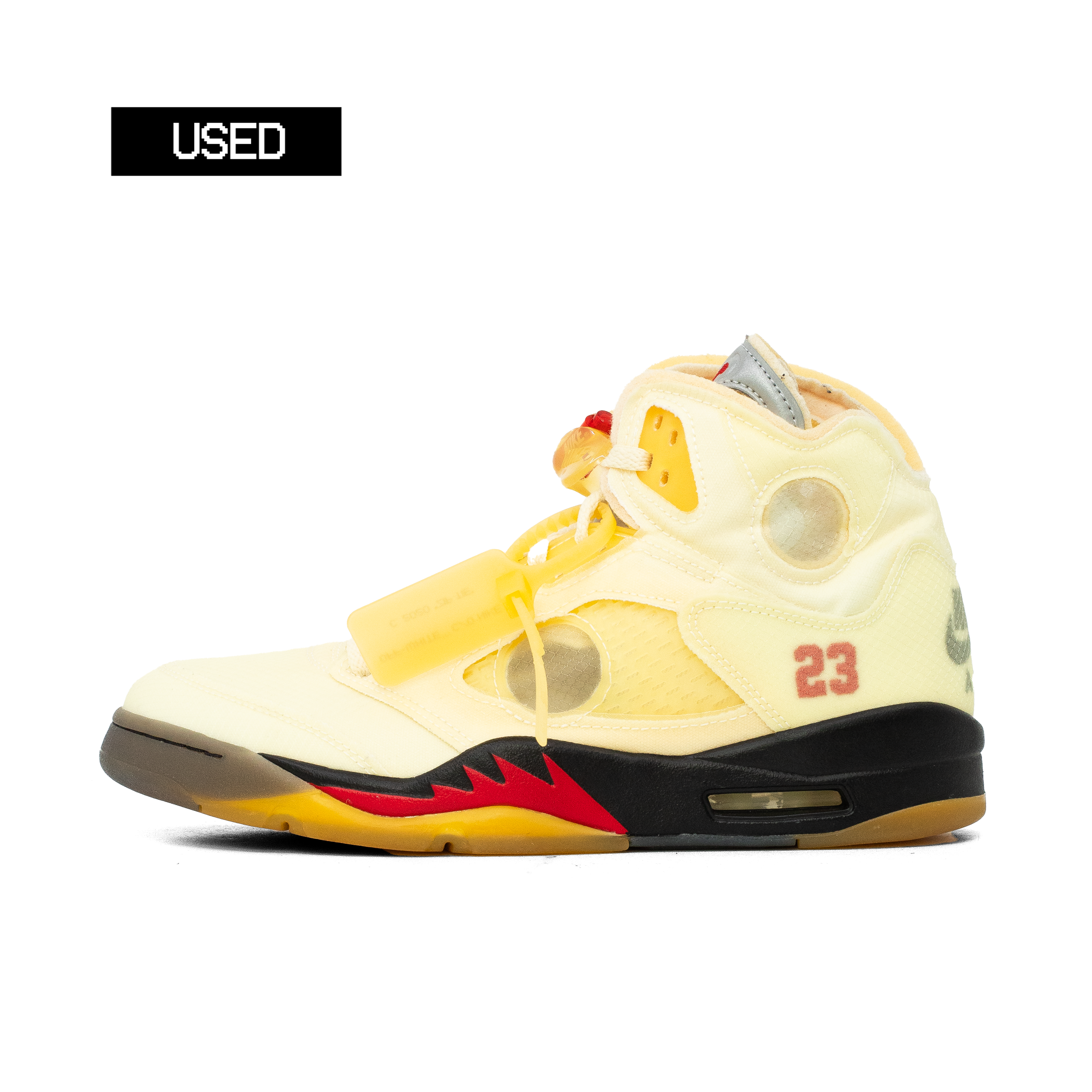 AIR JORDAN 5 OFF WHITE SAIL [USED - SIZE 10.5]