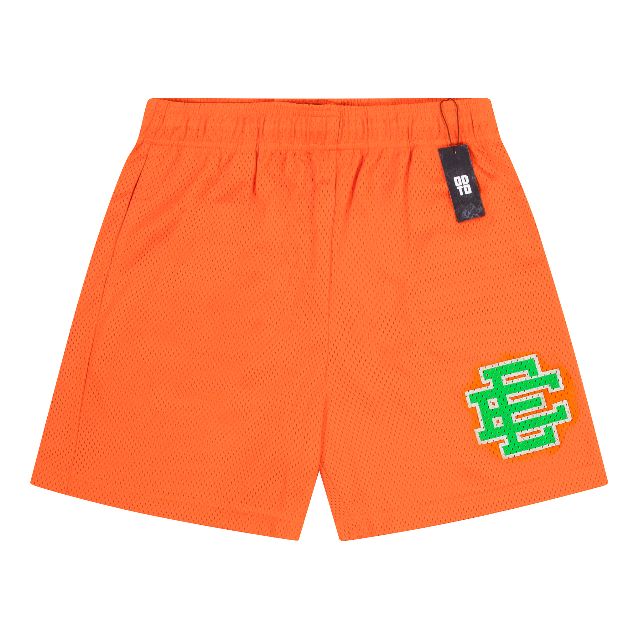 ERIC EMANUEL EE 基本款安全短裤 橙色/绿色