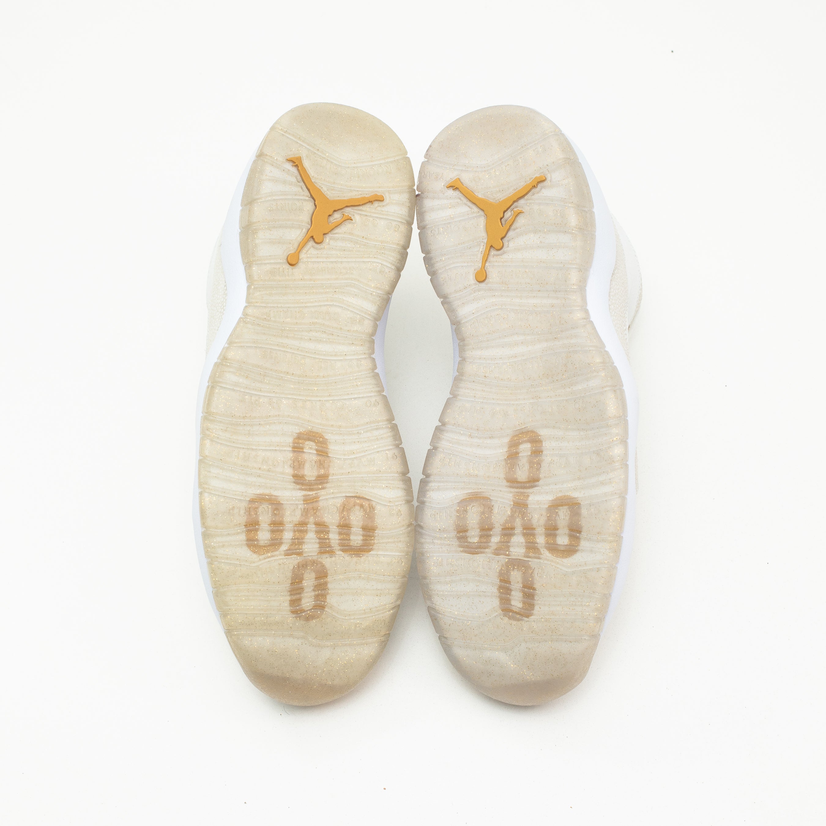 AIR JORDAN 10 OVO WHITE [FLAWED - SIZE 11.5]