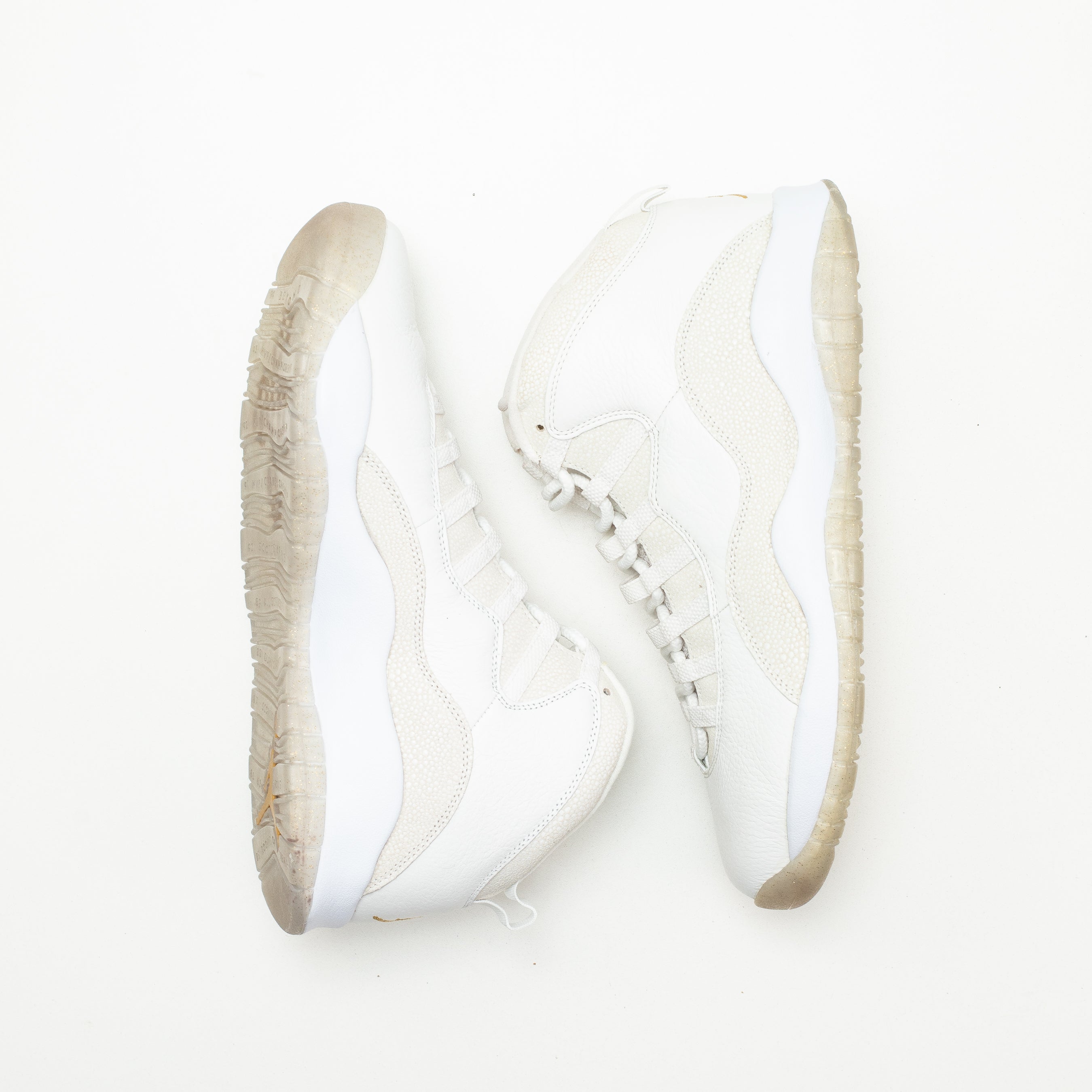AIR JORDAN 10 OVO WHITE [FLAWED - SIZE 11.5]