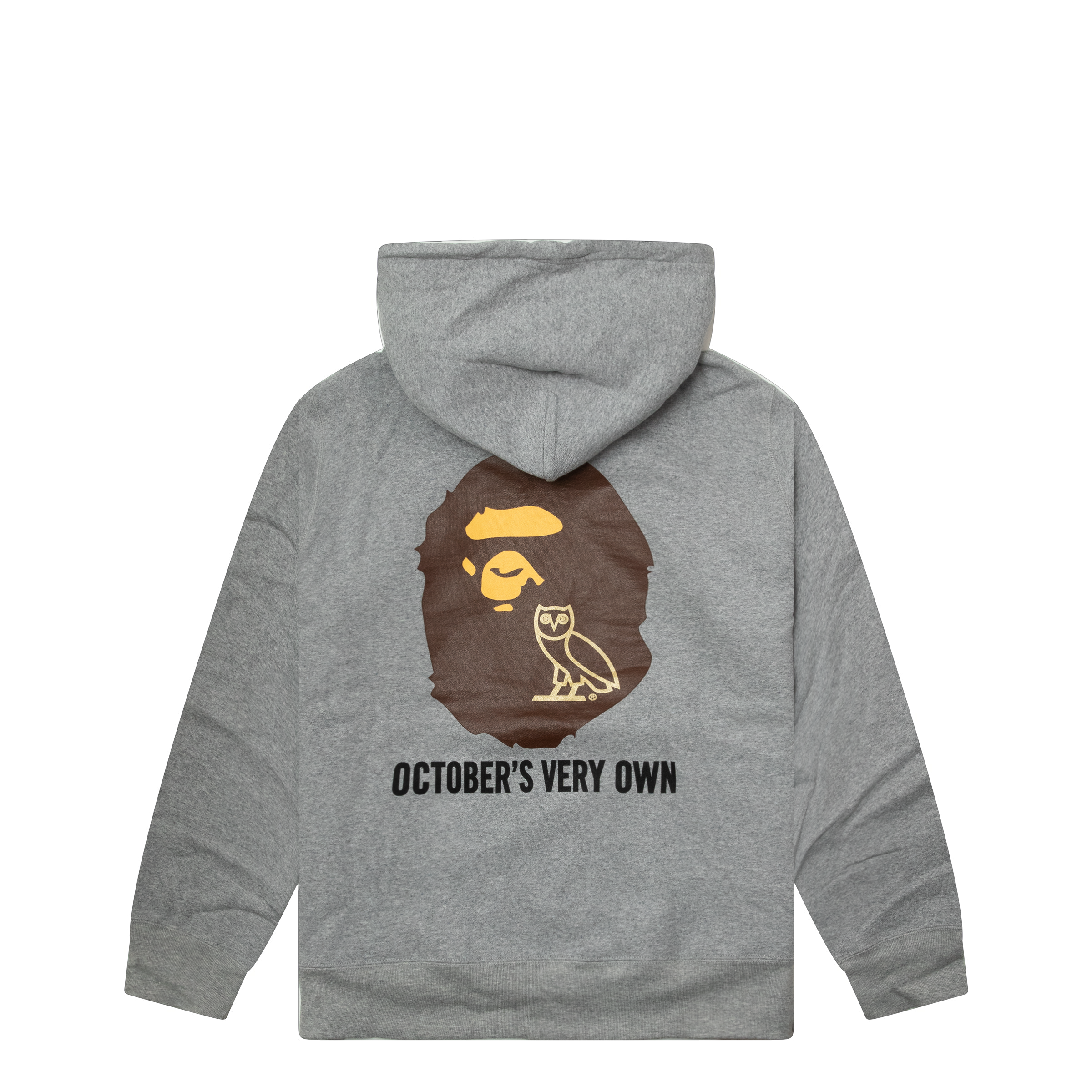 BAPE OVO PULLOVER HOODIE GREY