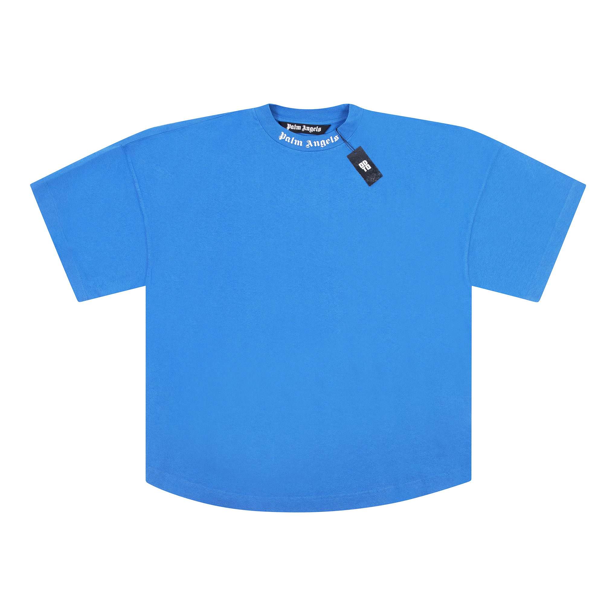 PALM ANGELS CLASSIC LOGO OVER TEE BLUE