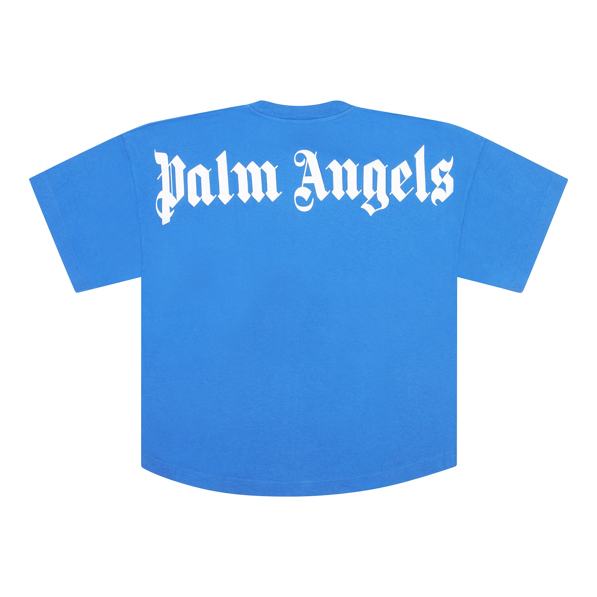 PALM ANGELS 经典徽标 T 恤 蓝色