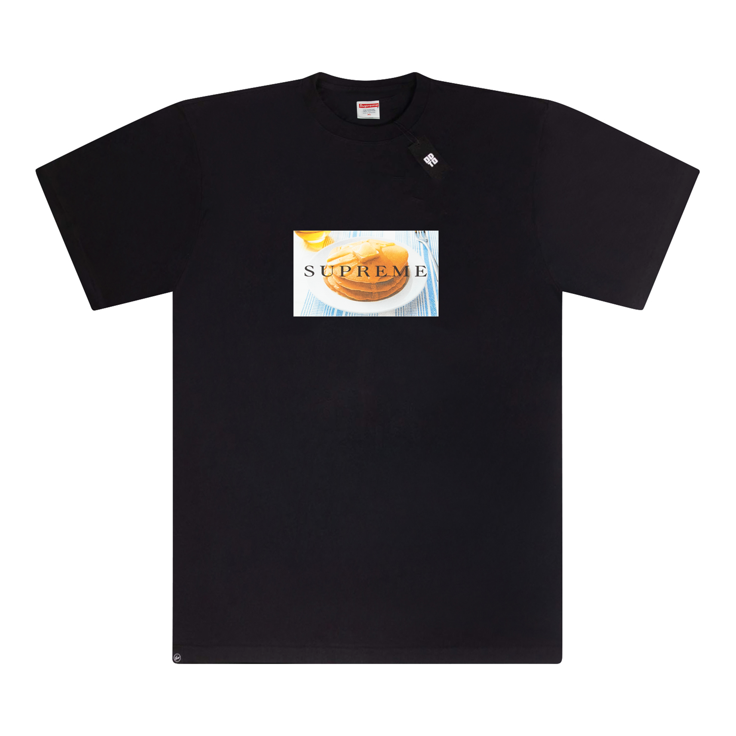 SUPREME PANCAKES TEE BLACK