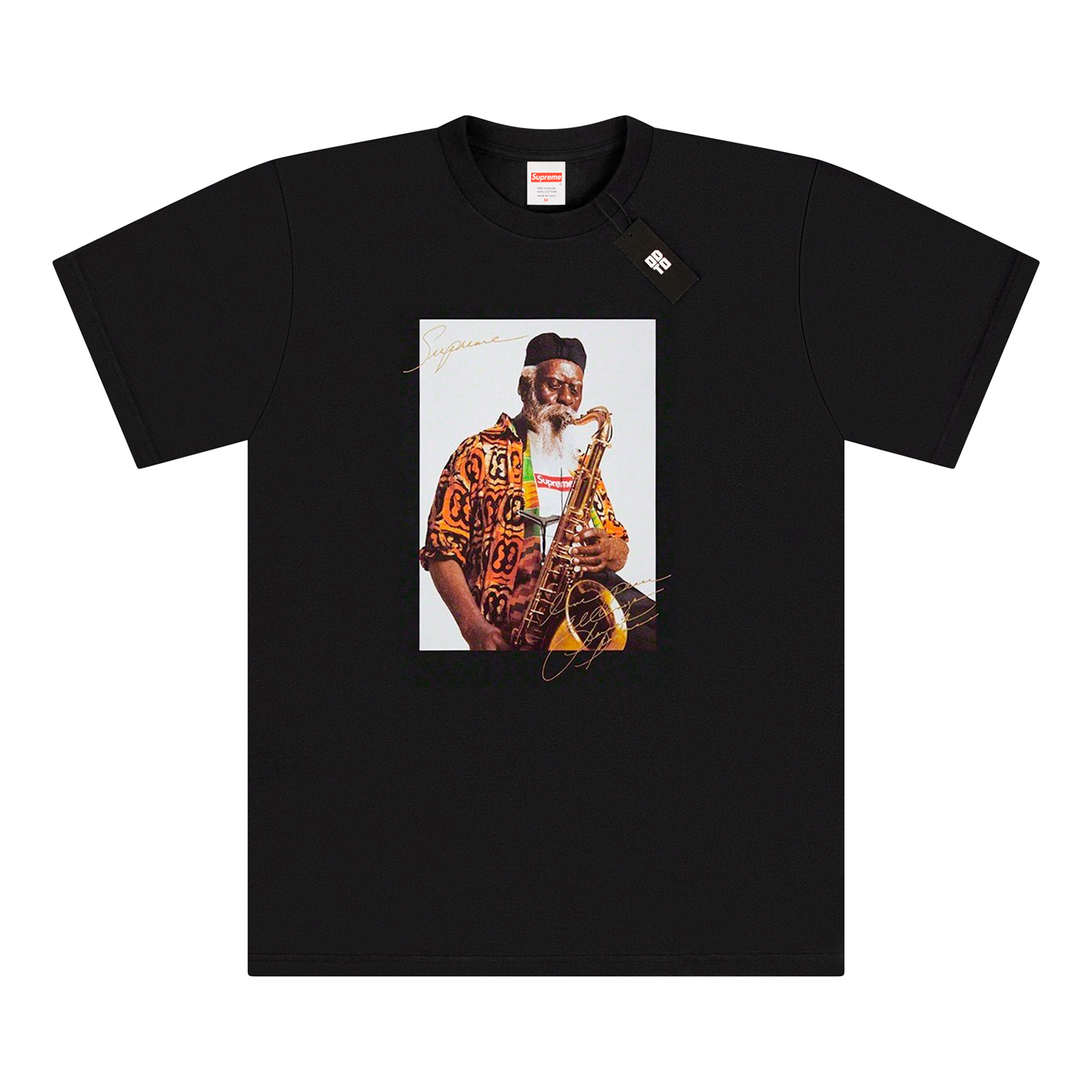 SUPREME PHAROAH SANDERS TEE BLACK