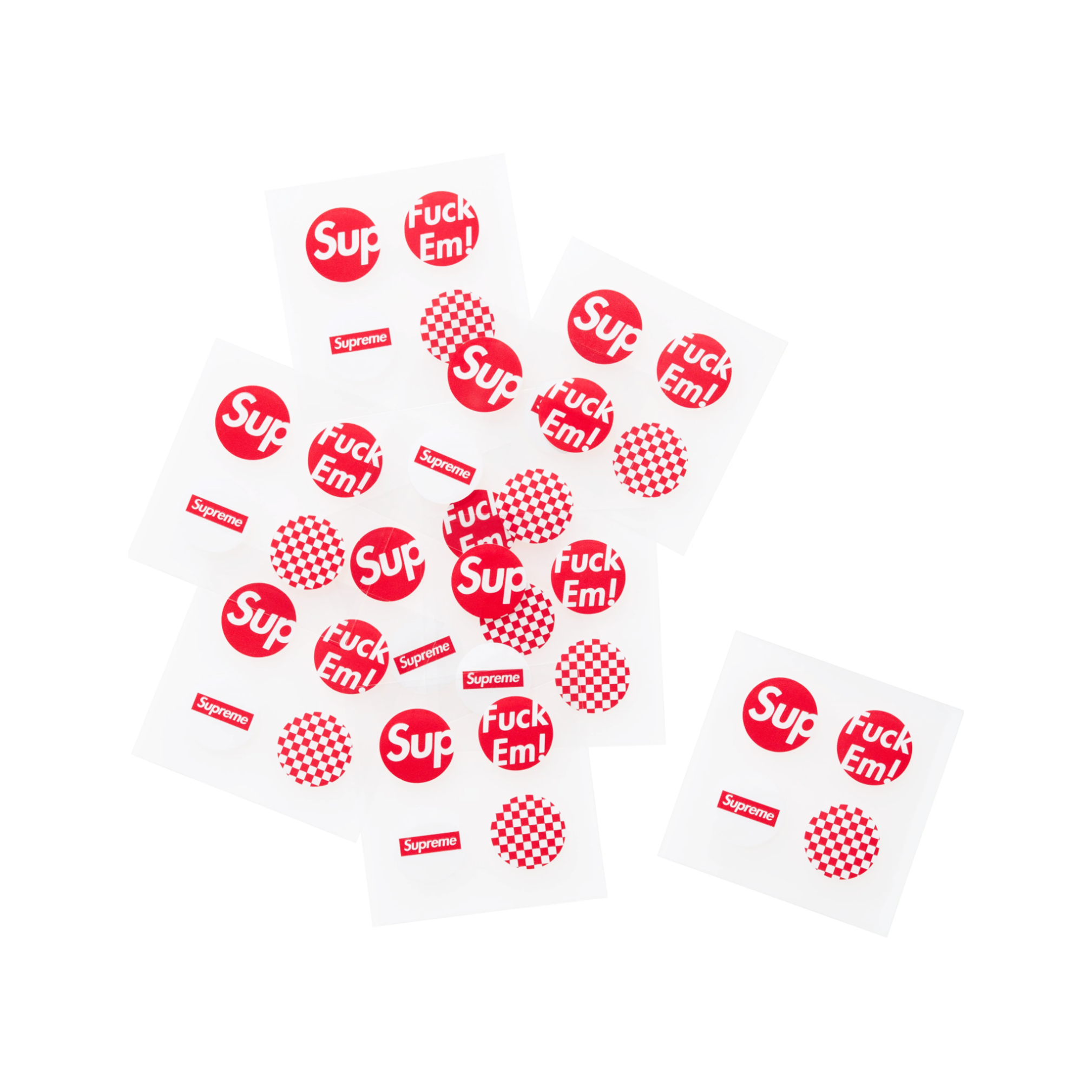 SUPREME DEARCLOUD BLEMISH PATCHES RED