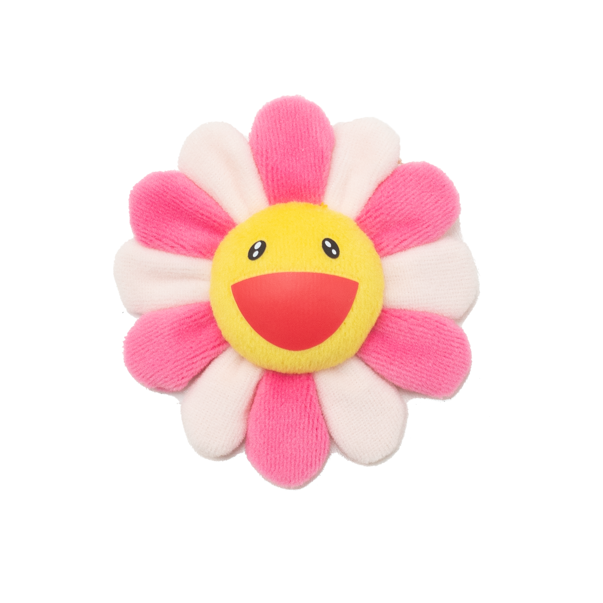 TAKASHI MURAKAMI FLOWER PLUSH PIN PINK/YELLOW