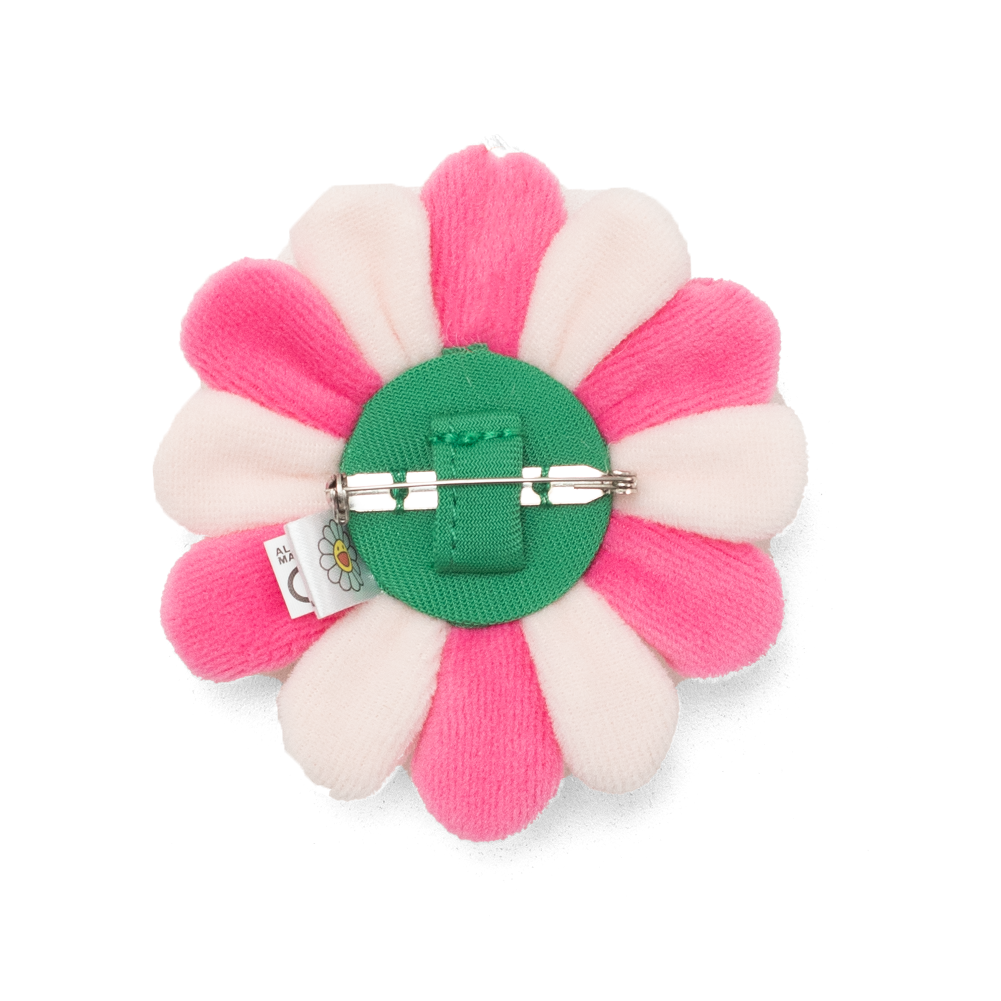 TAKASHI MURAKAMI FLOWER PLUSH PIN PINK/YELLOW