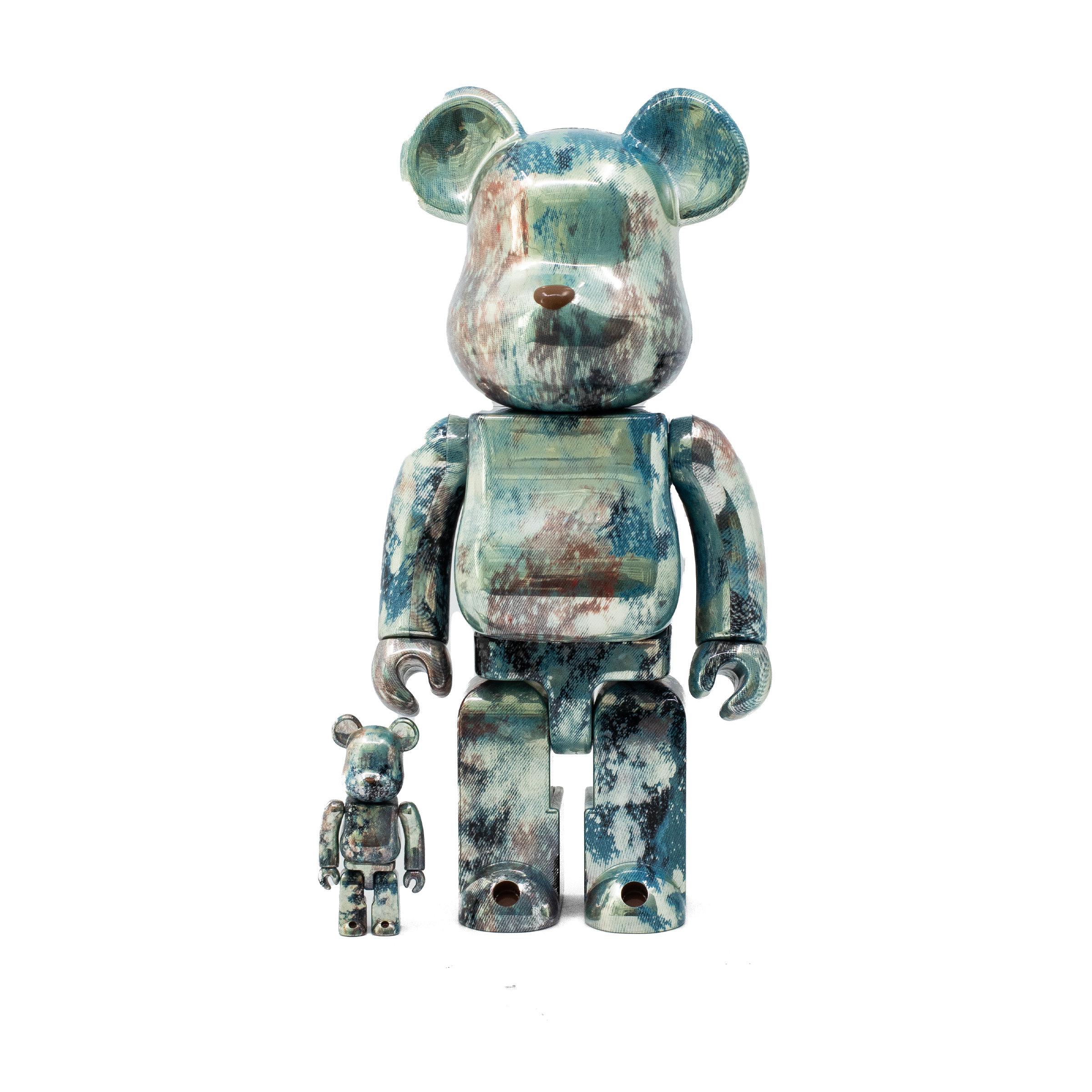 BEARBRICK PUSHEAD #5 100% & 400% SET