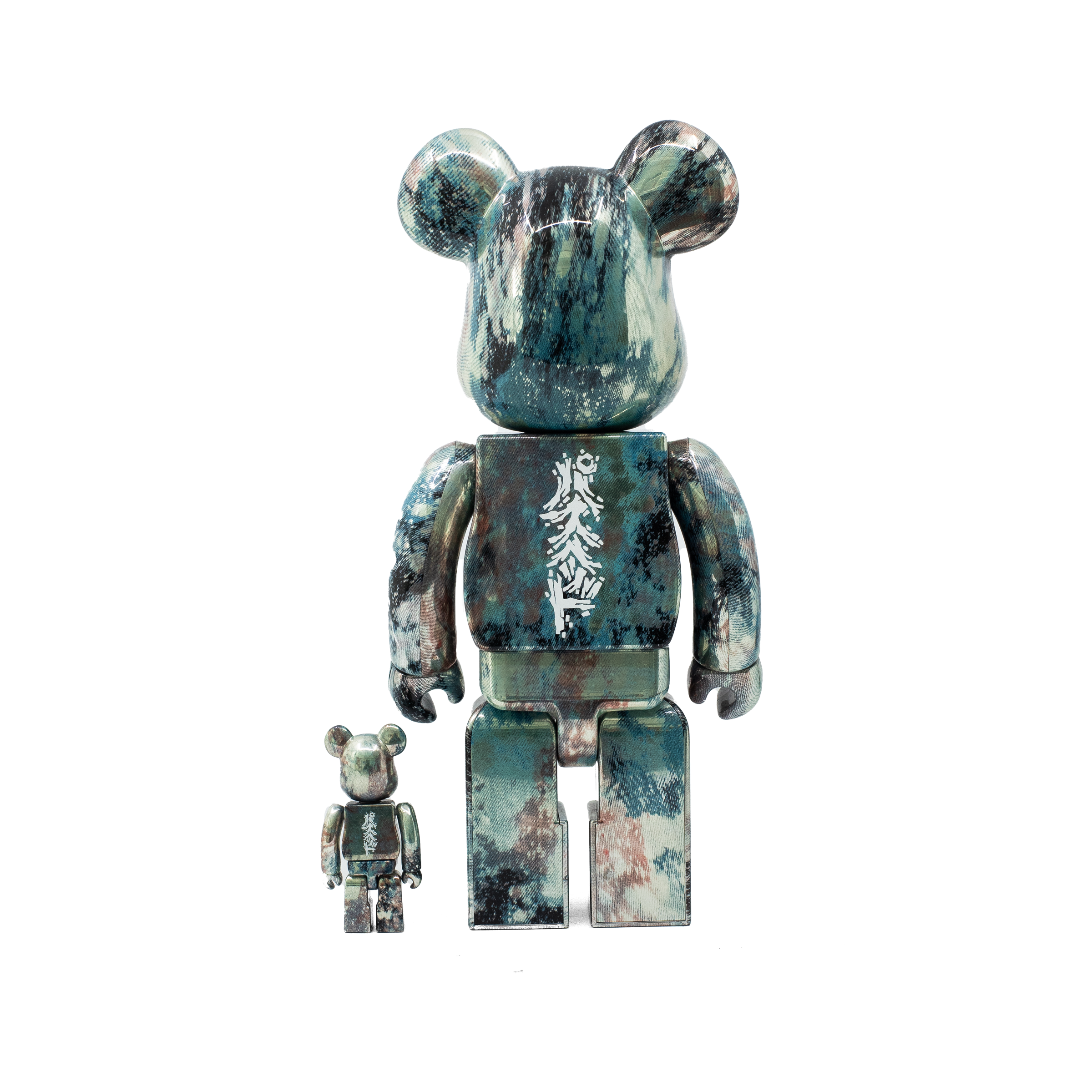 BEARBRICK PUSHEAD #5 100% & 400% SET