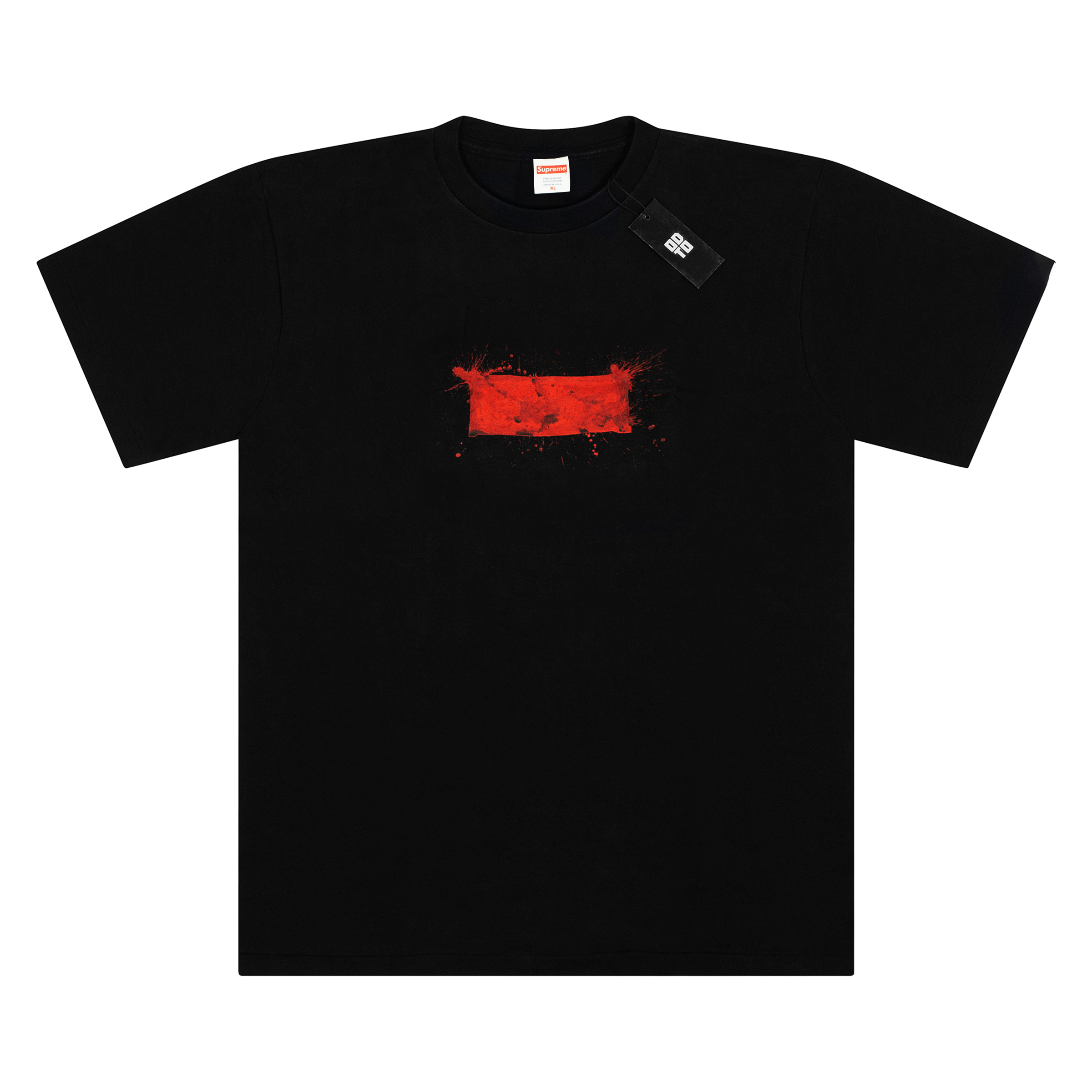 SUPREME RALPH STEADMAN BOX LOGO TEE BLACK