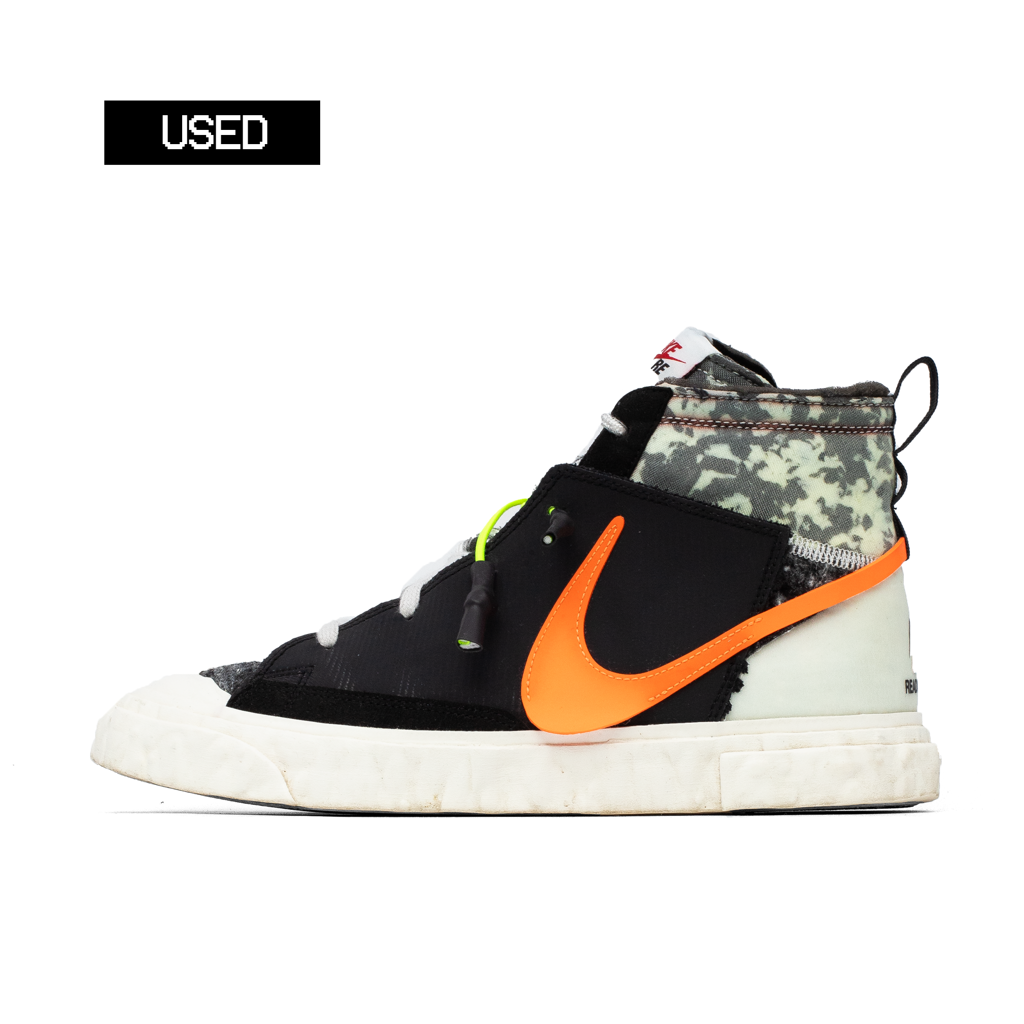 NIKE BLAZER MID READYMADE BLACK [USED - SIZE 9]