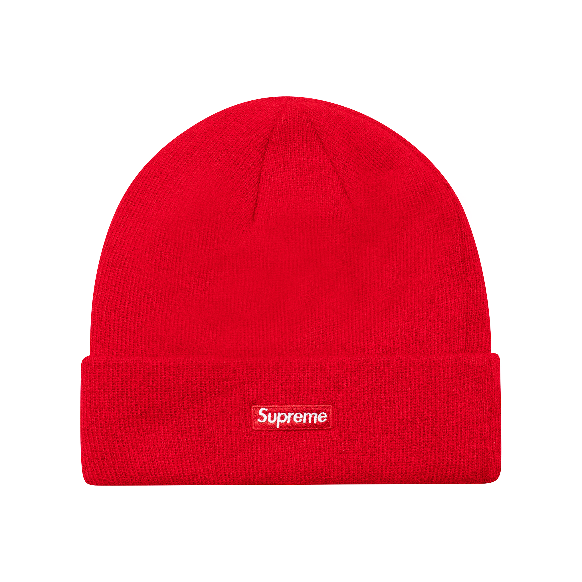 SUPREME NEW ERA S LOGO BEANIE RED