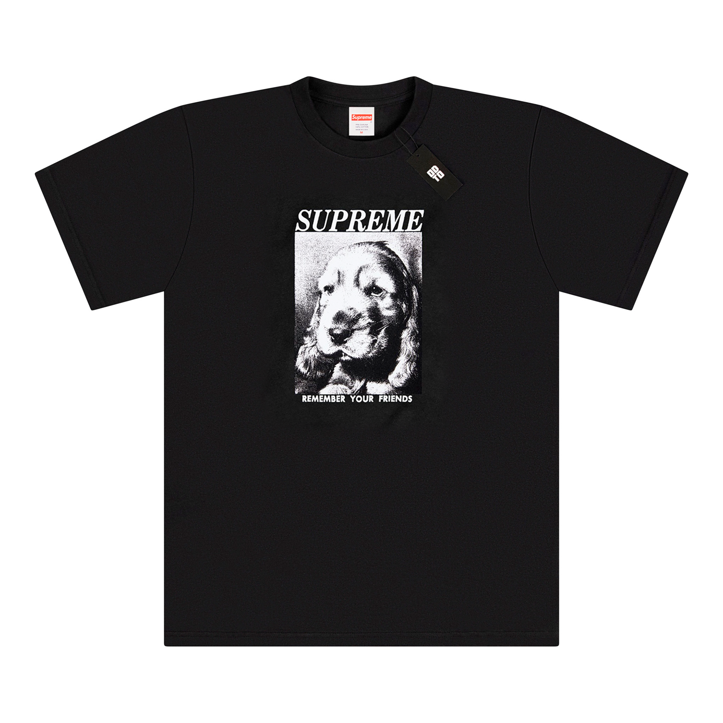 SUPREME REMEMBER TEE BLACK