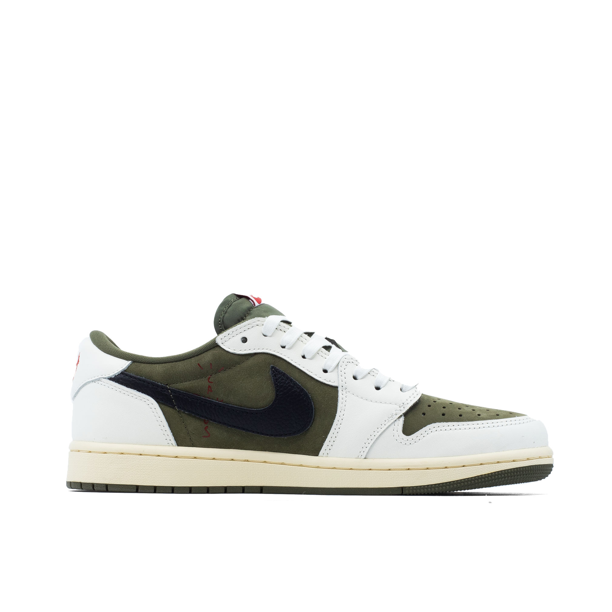 AIR JORDAN 1 LOW TRAVIS SCOTT MEDIUM OLIVE