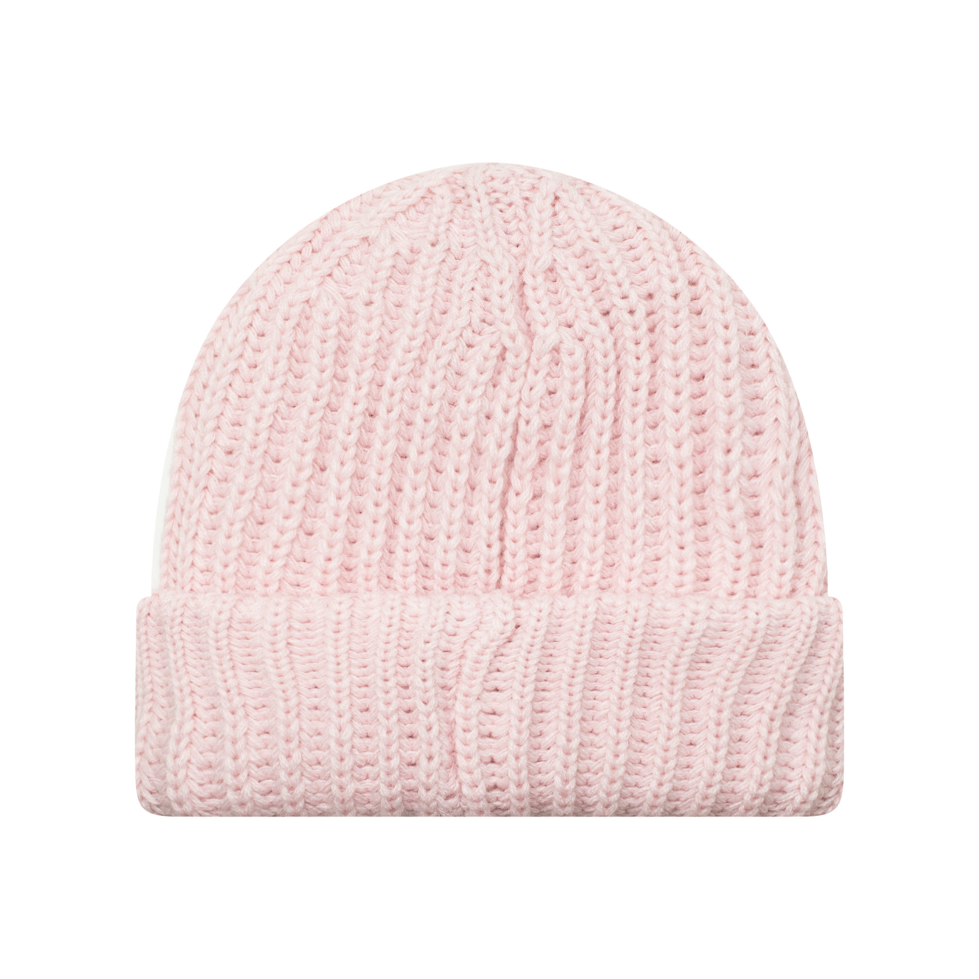 SUPREME RIBBED CLASSIC LOGO BEANIE PINK