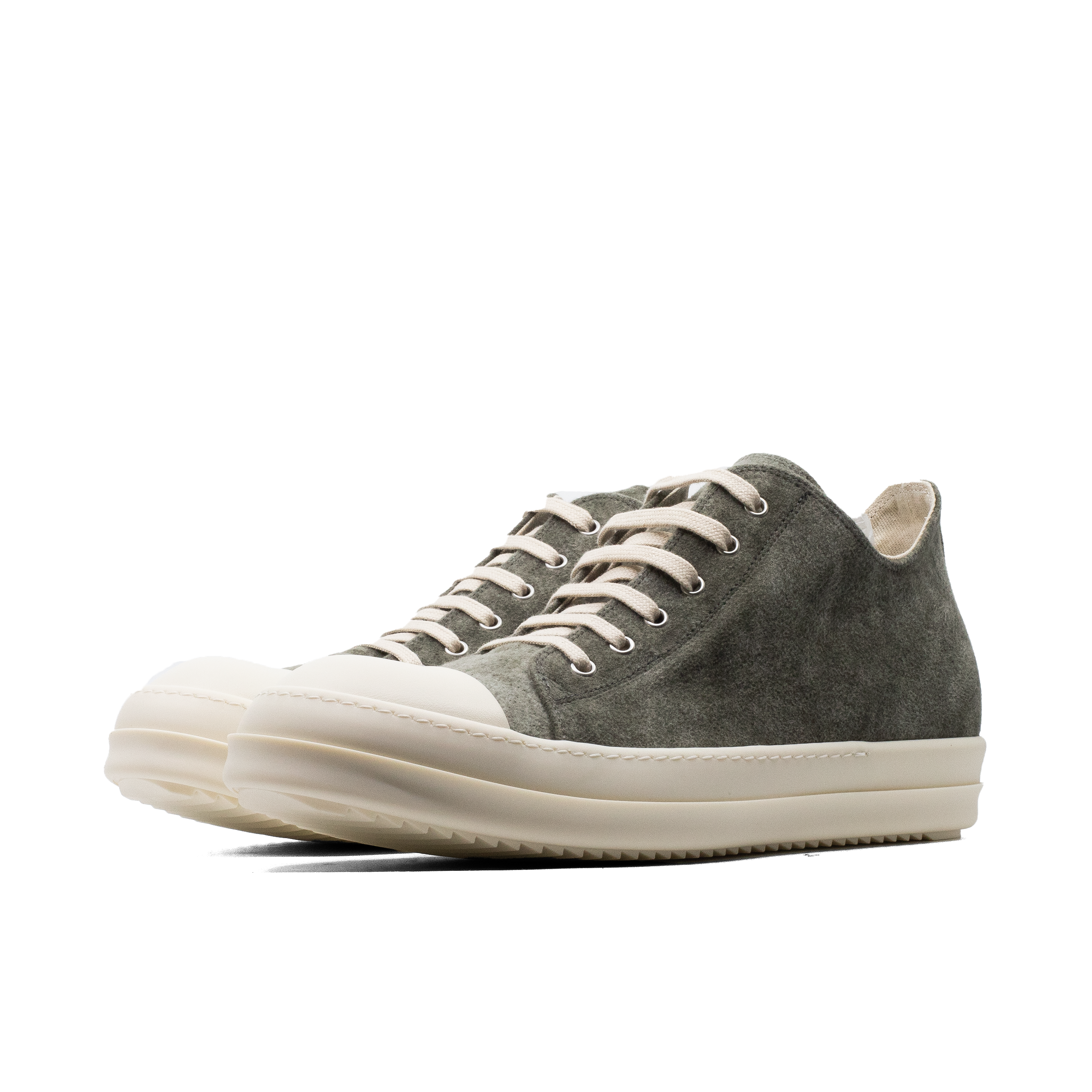 RICK OWENS DRKSHDW LOW SNEAKERS SAGE