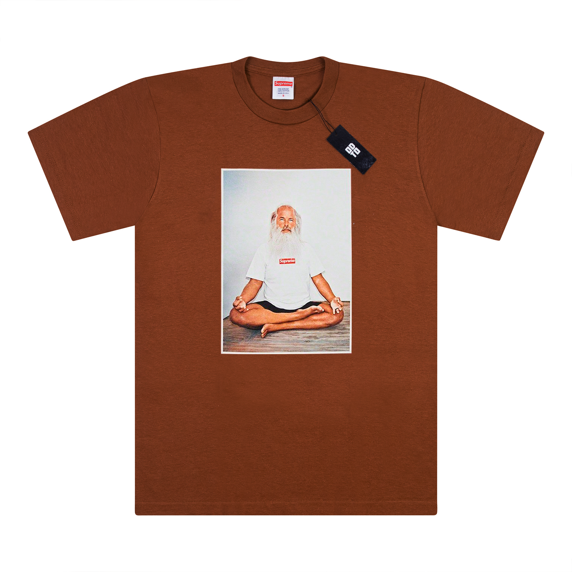 SUPREME RICK RUBIN TEE BROWN