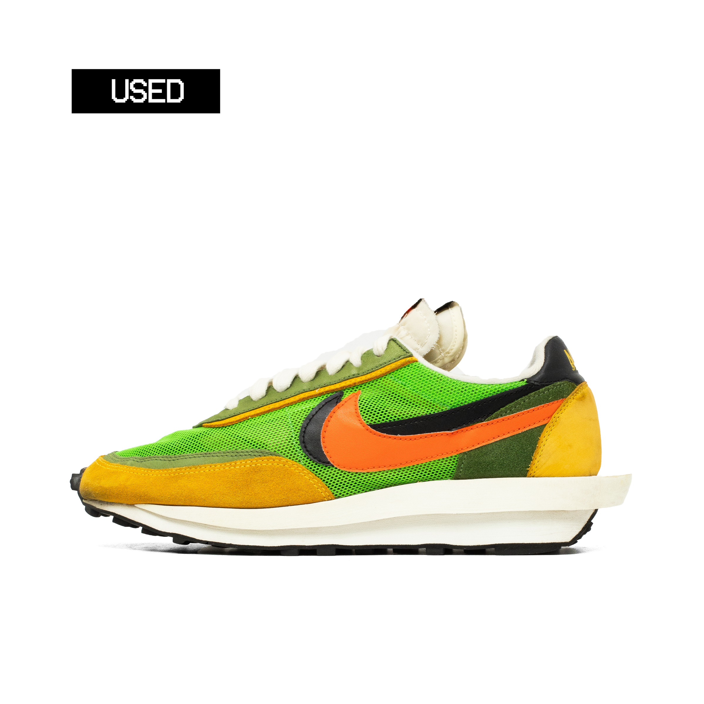 NIKE LD WAFFLE SACAI GREEN GUSTO [USED - SIZE 10.5]