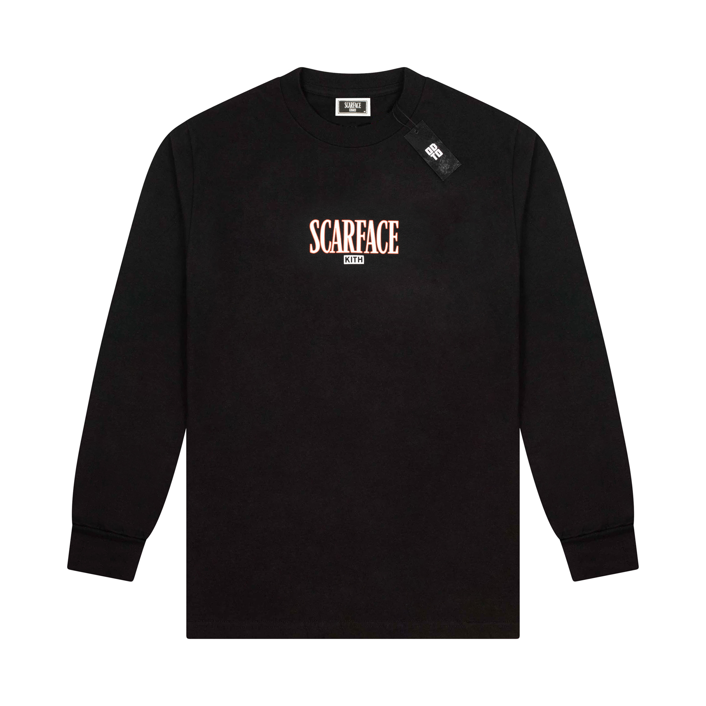 KITH SCARFACE TONY MONTANA L/S TEE BLACK
