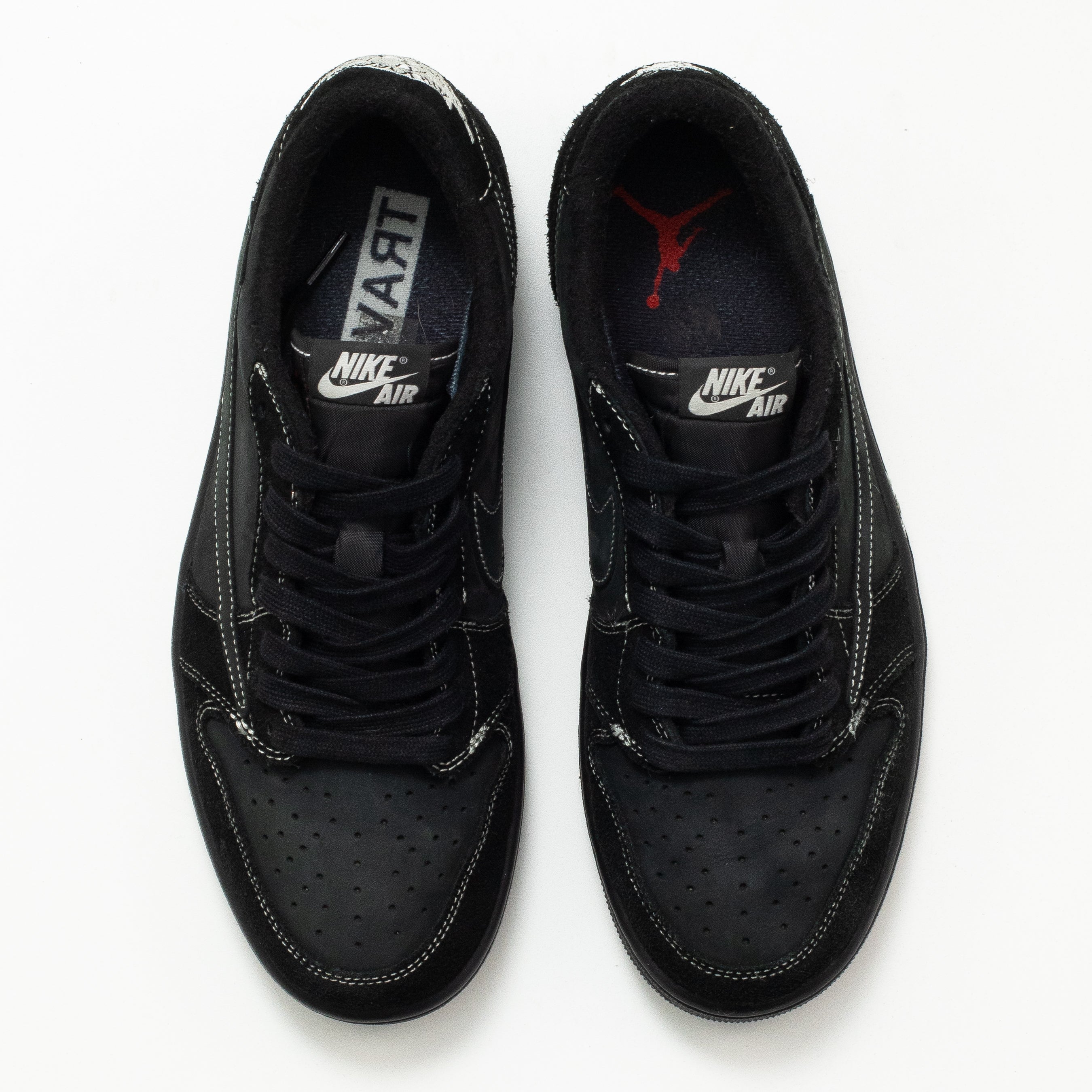 AIR JORDAN 1 LOW TRAVIS SCOTT BLACK PHANTOM [USED - SIZE 10]