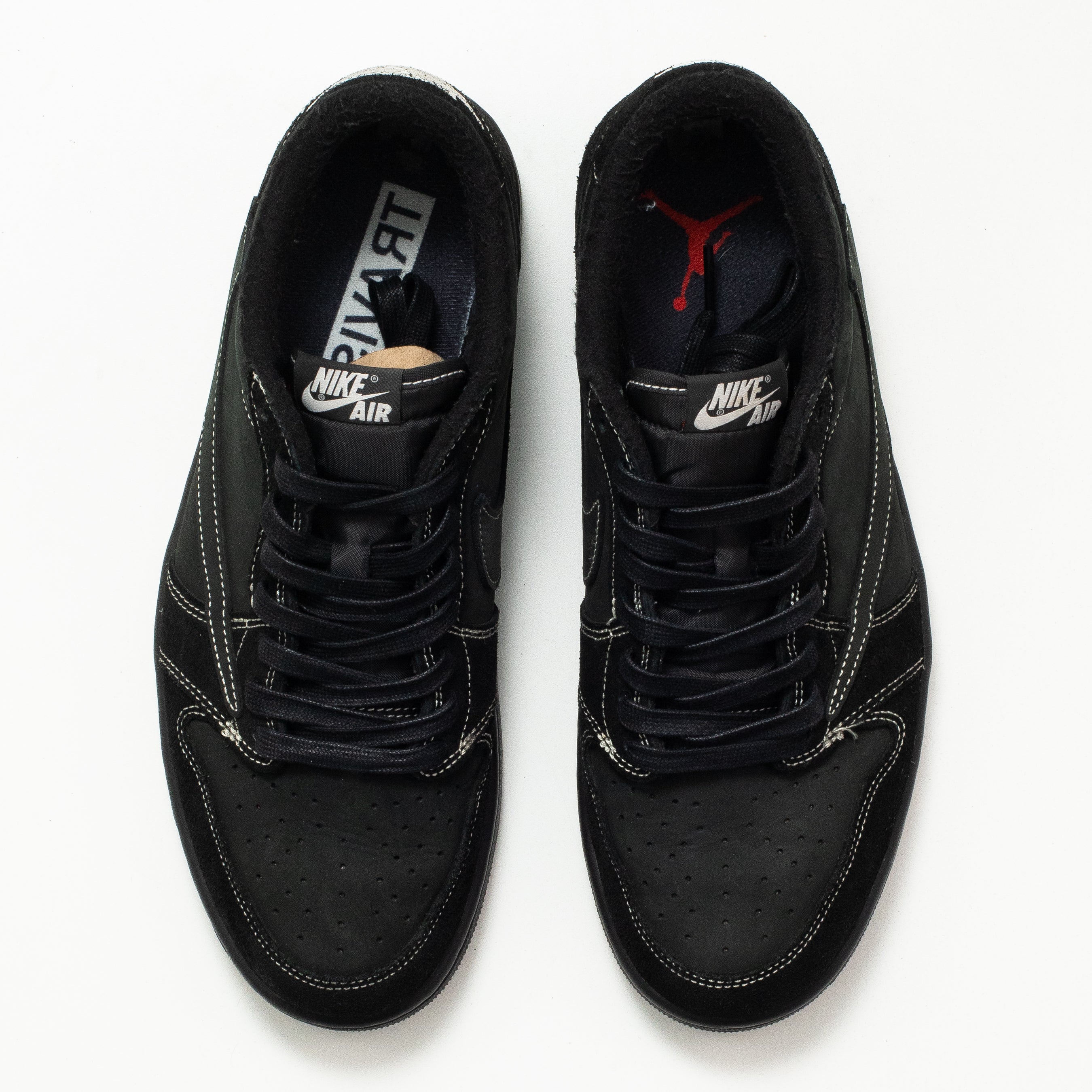 AIR JORDAN 1 LOW TRAVIS SCOTT BLACK PHANTOM [USED - SIZE 11]